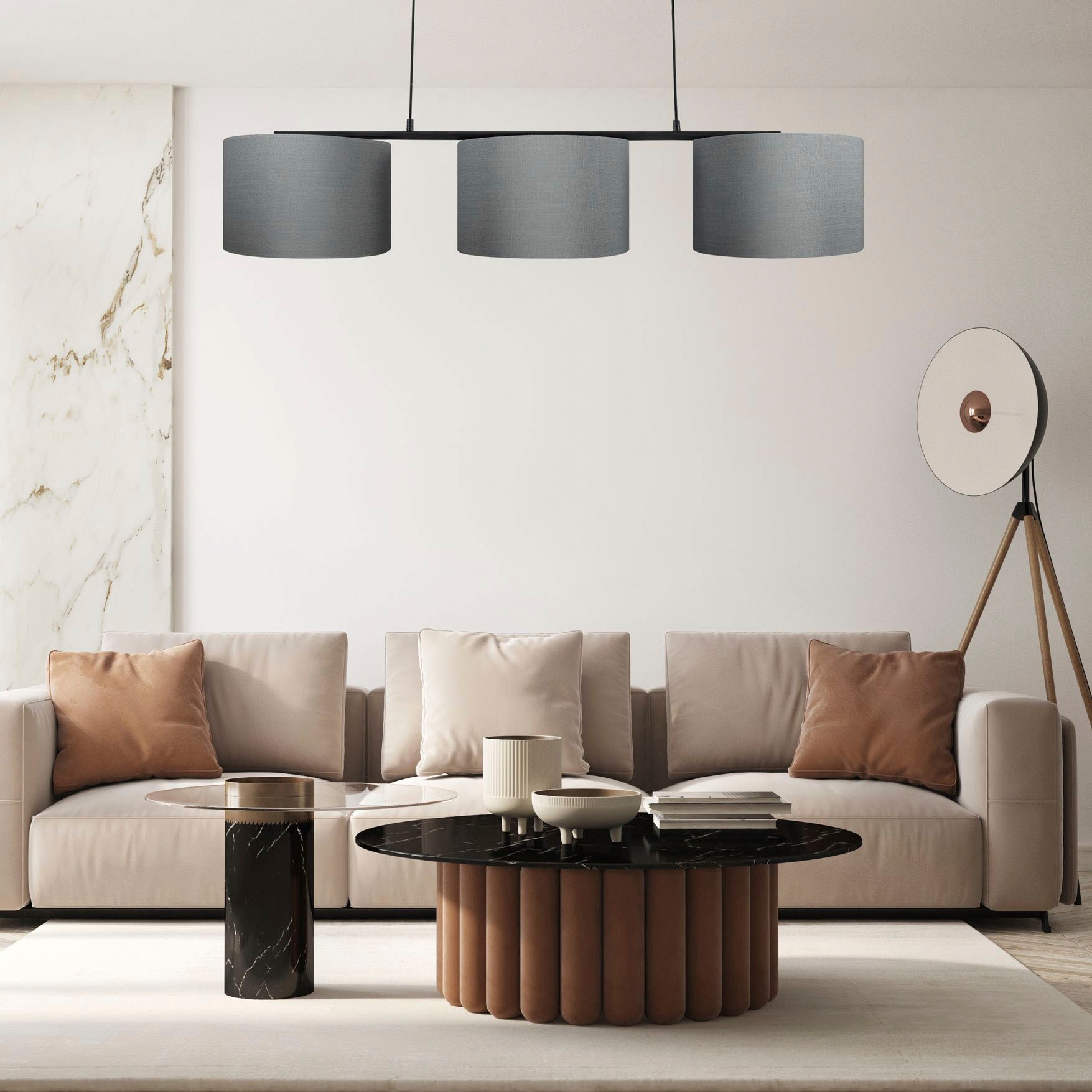 Paco Home Pendelleuchte »TOM« E27 mit kompatiblen Dimmer und Leuchtmittel