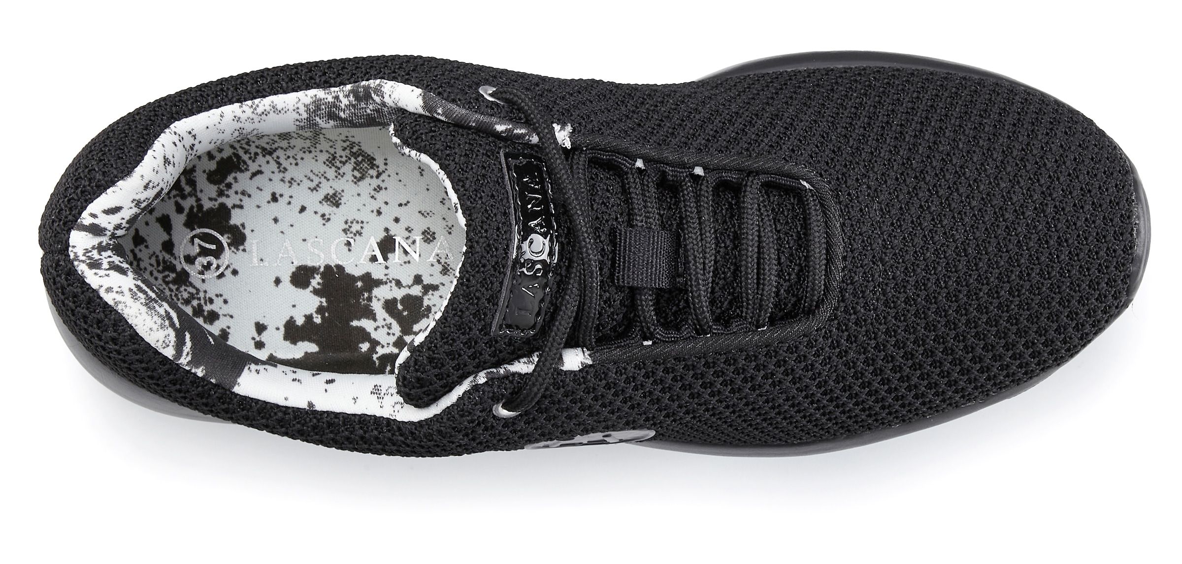 LASCANA ACTIVE Sneaker »Halbschuh, Turnschuhe,«  mit atmungsaktivem Mesh-Obermaterial, herausnehmbare Innensohle