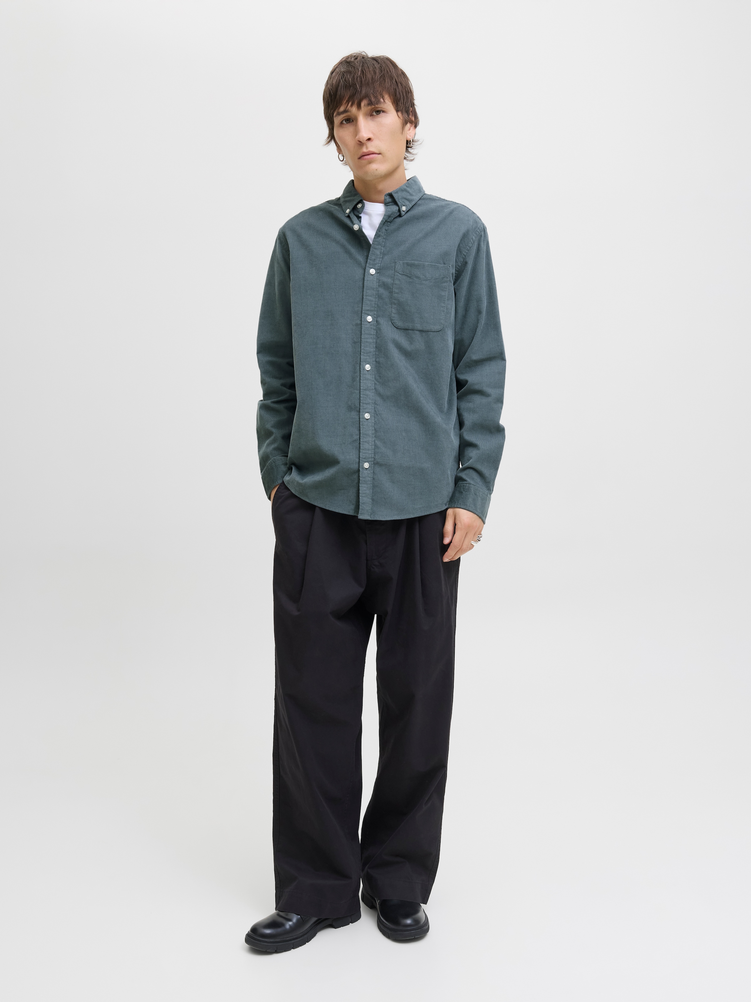 Jack & Jones Langarmhemd »JJECLASSIC CORD SHIRT L/S SN«