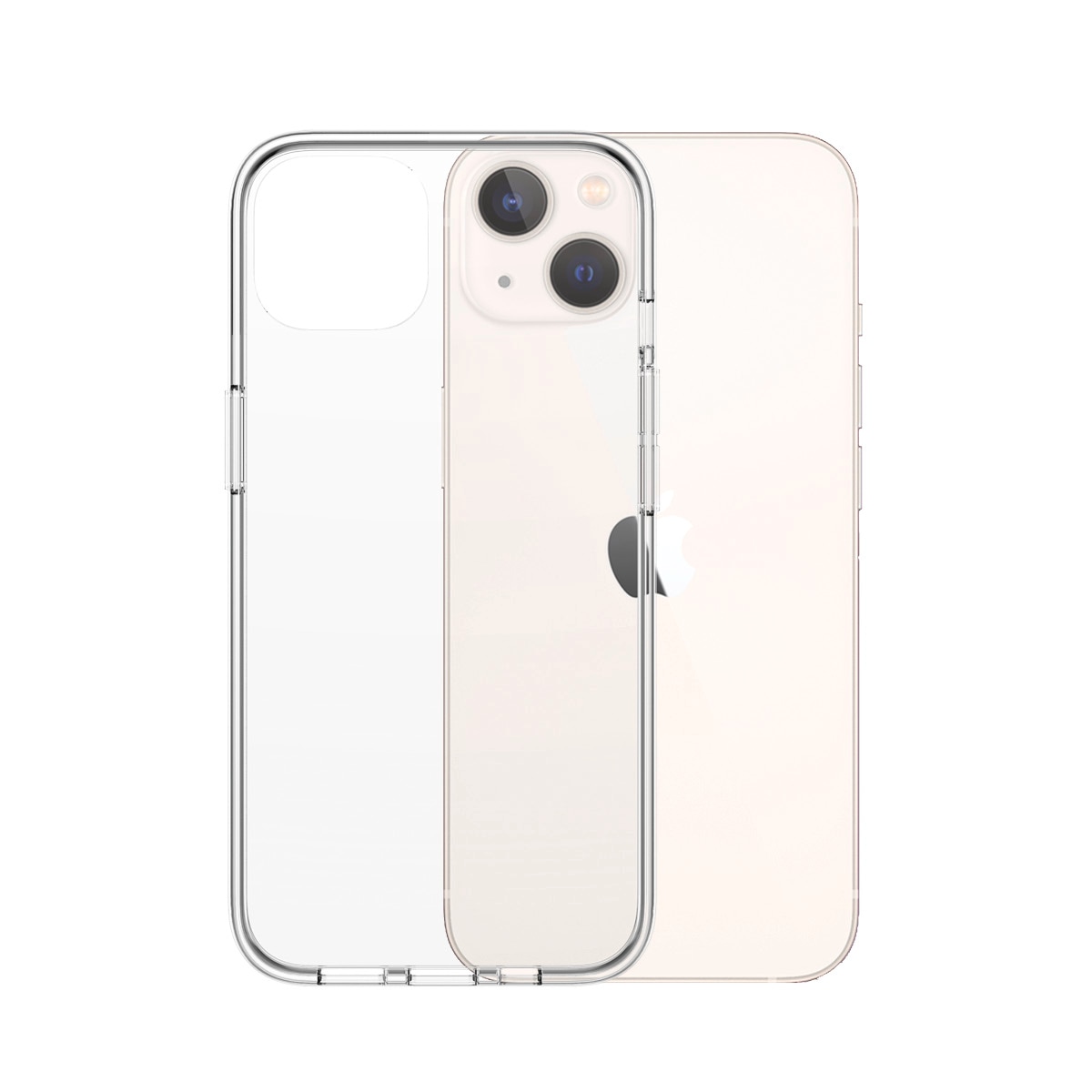 PanzerGlass Handyhülle »ClearCase für Apple iPhone 13«, iPhone 13, Backcover, Schutzhülle, Handyschutzhülle, Case, Schutzcase, stoßfest