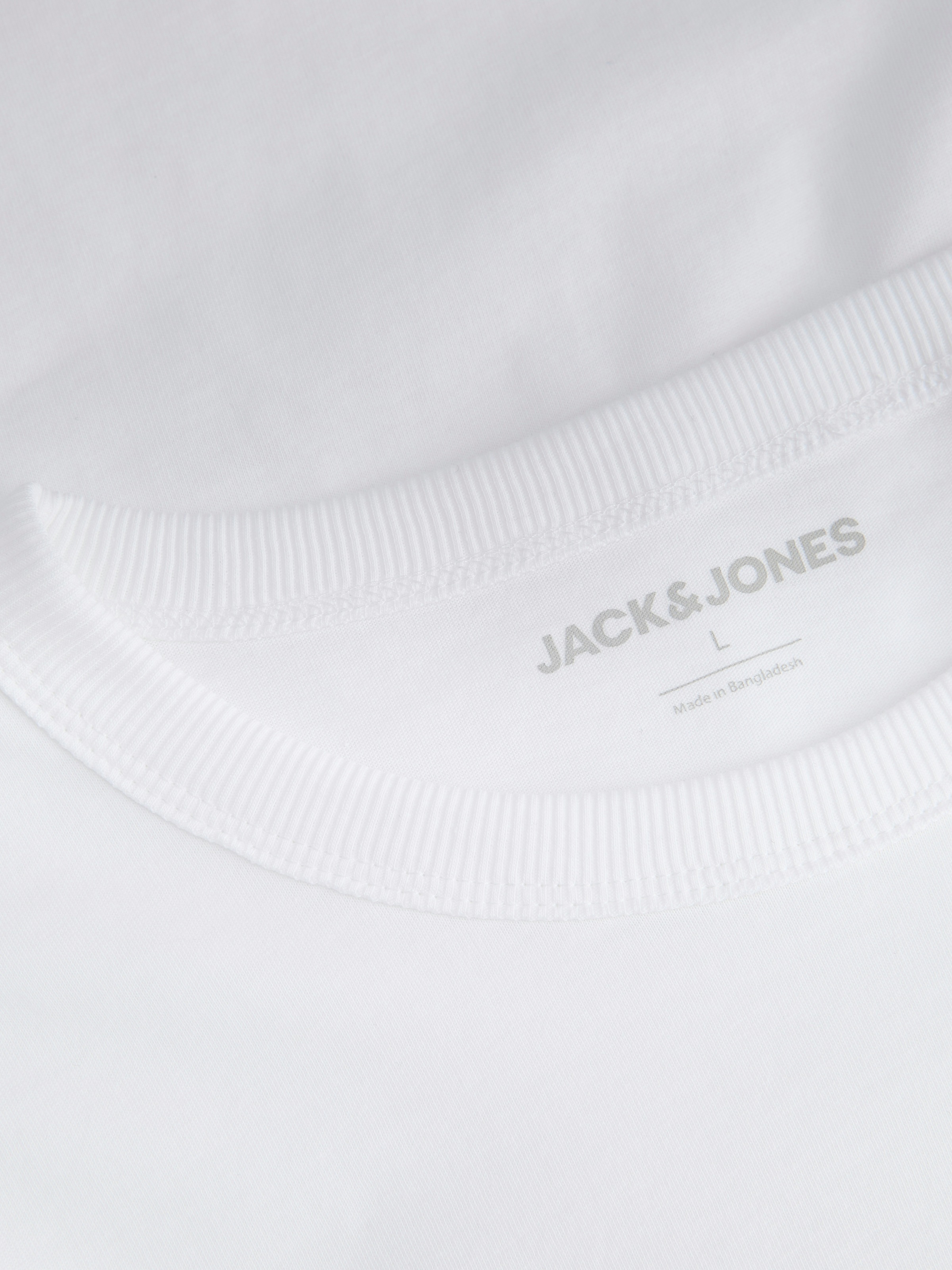 Jack & Jones Rundhalsshirt »JJCOLLEGE LOGO TEE SS CREW NECK«