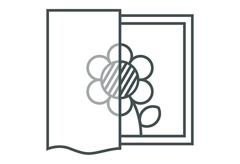 Stickereien Plauen Gardine »Helena«, (1 St.), veredelt mit echter Plauener Spitze Stickerei