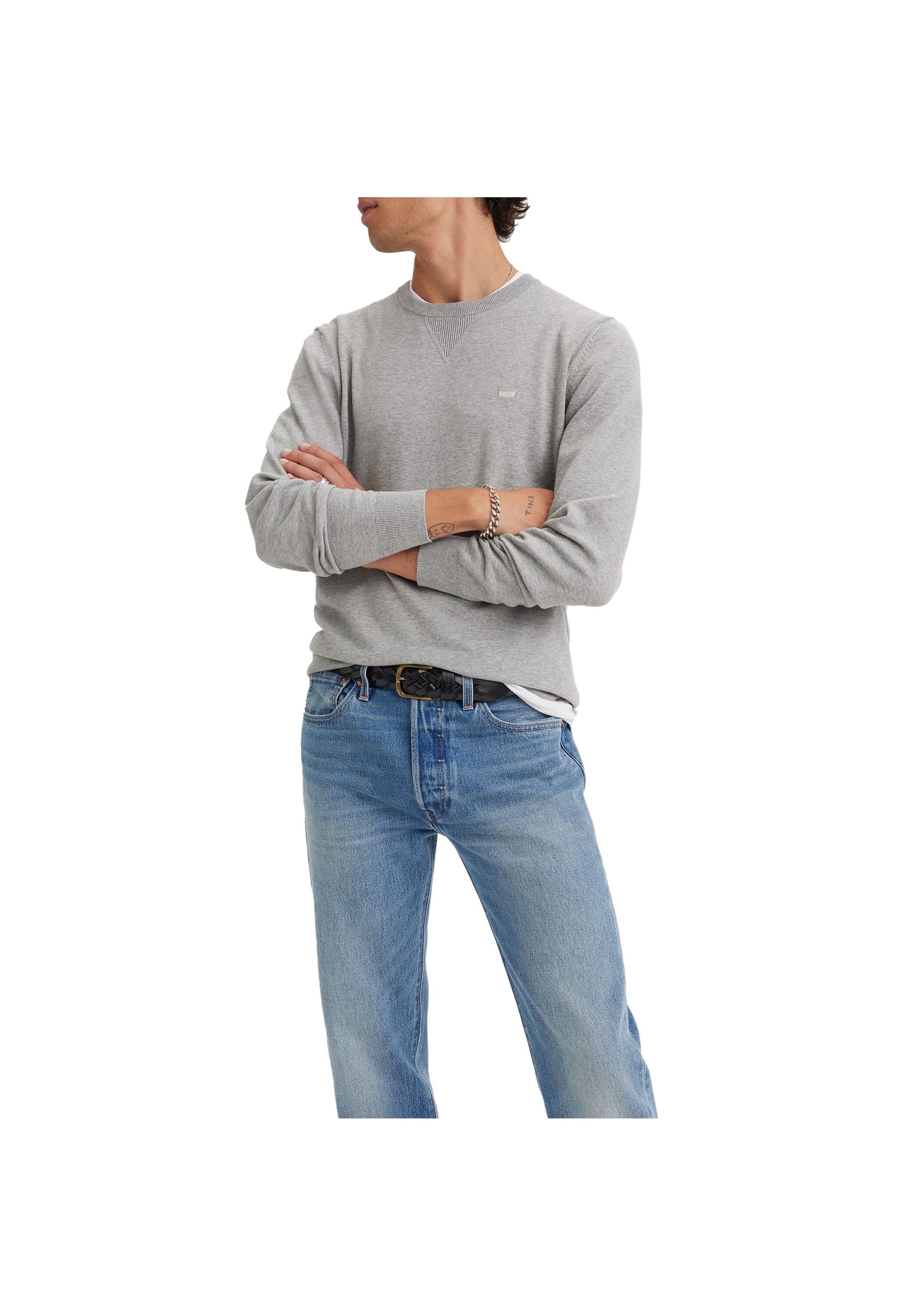 Levi's® Sweater »Strickpullover Lightweight Housemark Sweater 1er Pack«