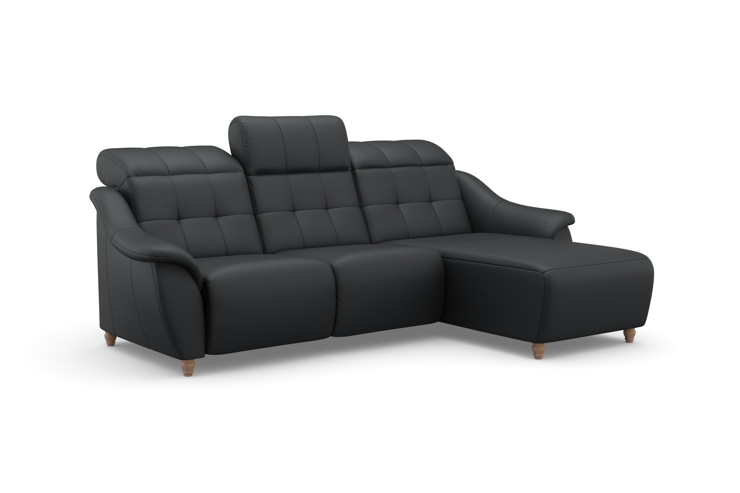 Home affaire Ecksofa »Boston L-Form«, (2 St.), Kopfteilverstellung an jeder Sitzfläche, wahlweise Relaxfunktion