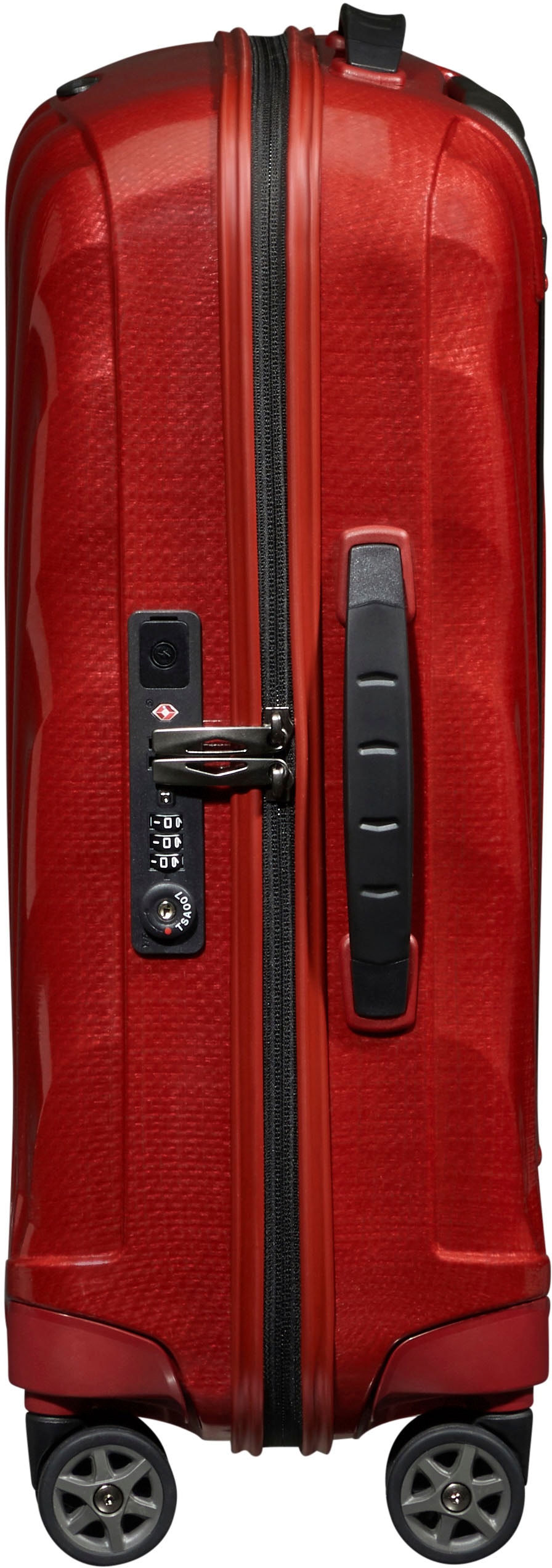 Samsonite Hartschalen-Trolley »C-LITE 55 EXP, verschiedene Farben«, 4 Rollen, Handgepäck-Koffer Volumenerweiterung TSA-Zahlenschloss USB-Schleuse