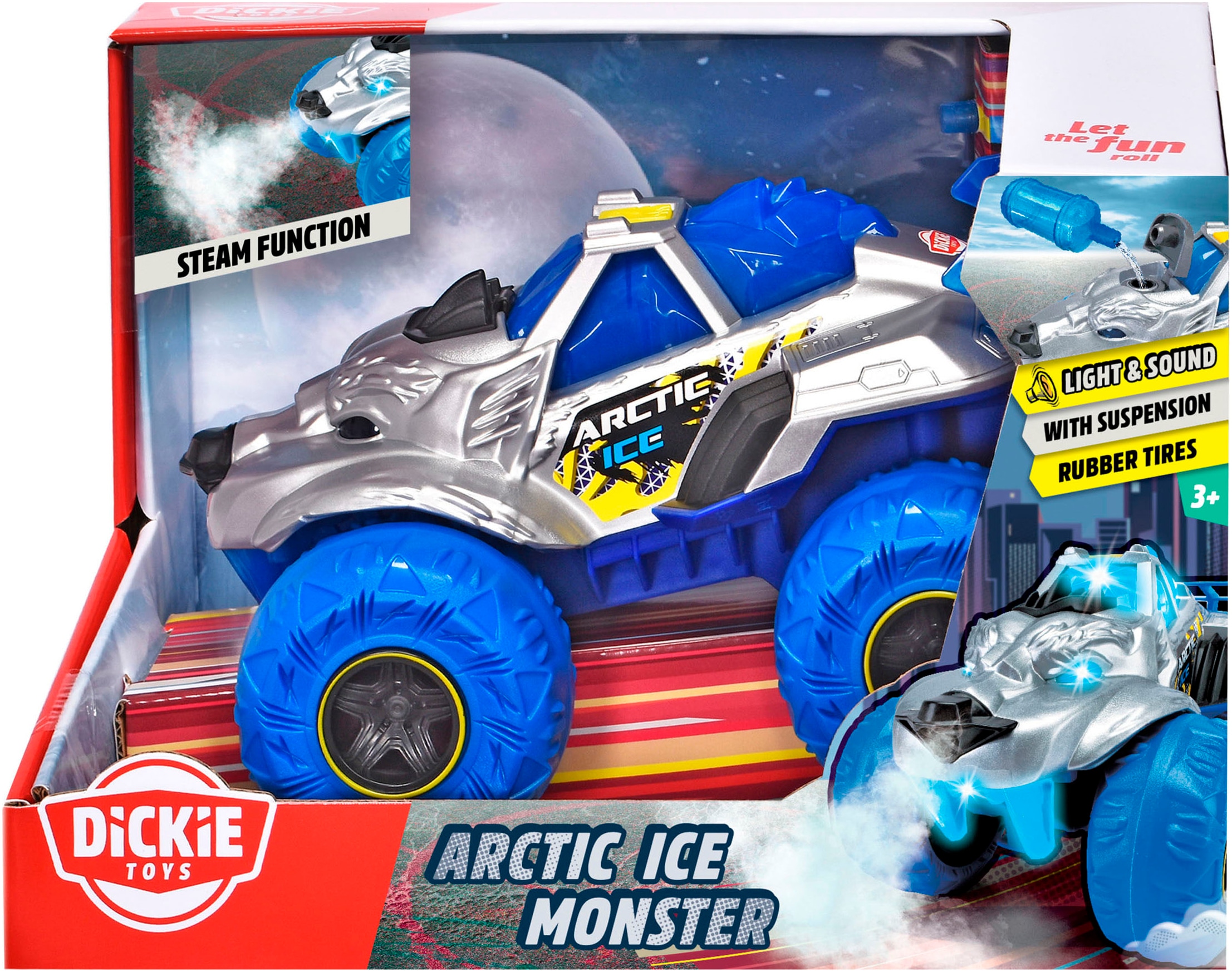 Dickie Toys Spielzeug-Monstertruck »Artic Ice Monster« mit Licht und Sound