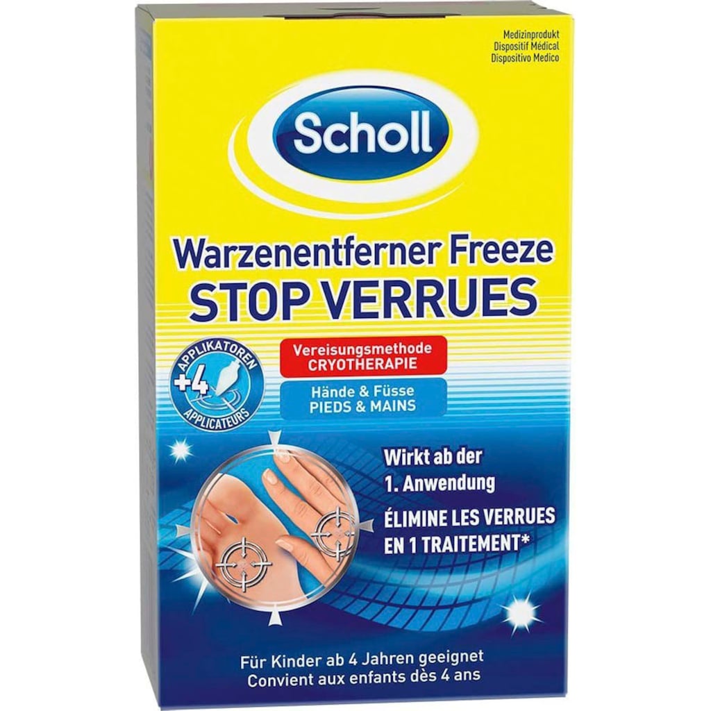 Scholl Warzen-Behandlungsstift »Freeze«, (16 tlg.)