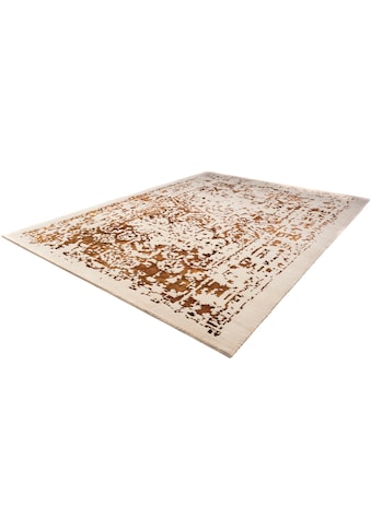 Designteppich »Nepal Abstrakt Beige 348 x 256 cm«, rechteckig