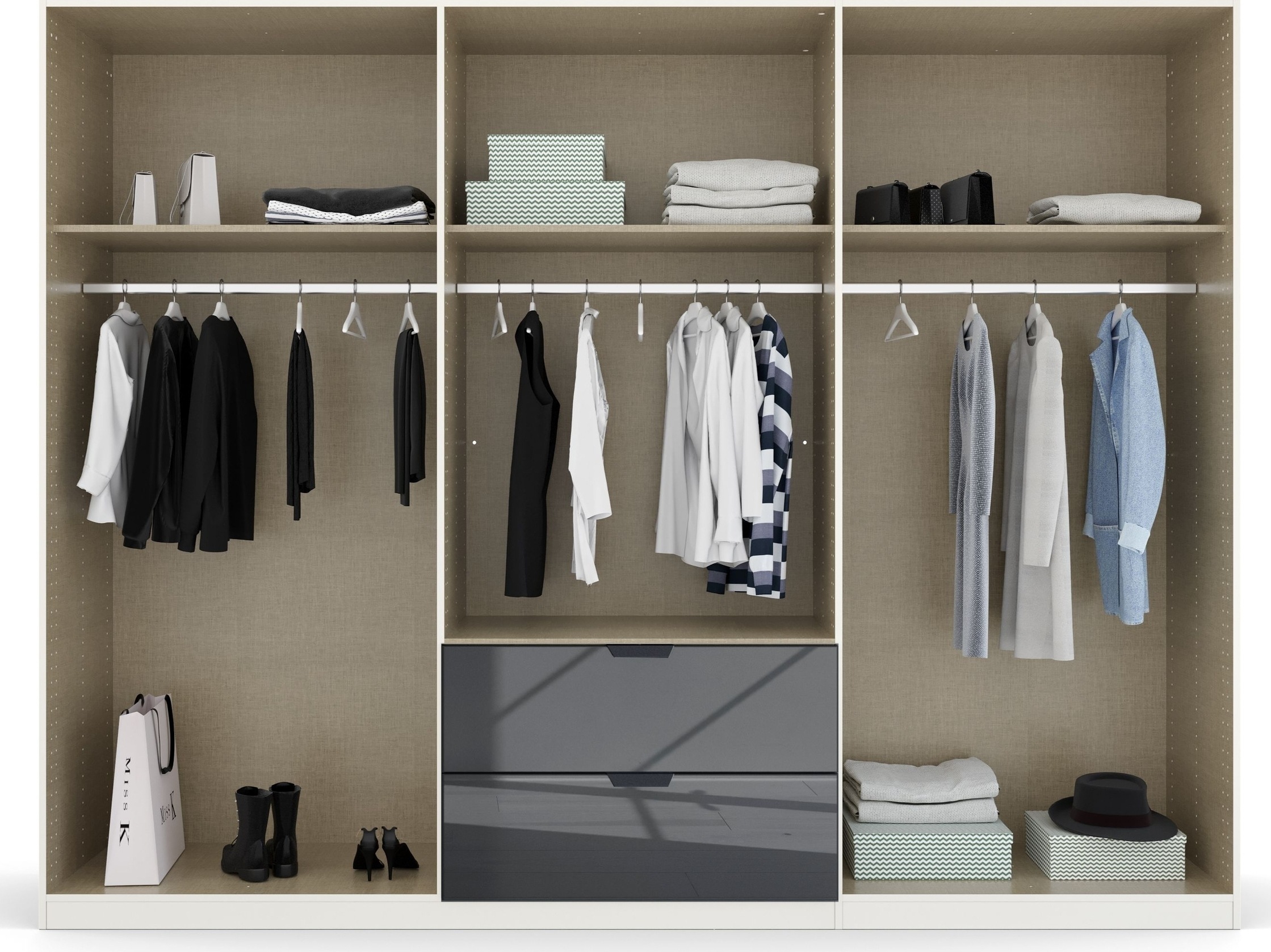 rauch Drehtürenschrank »Modern by Quadra Spin«