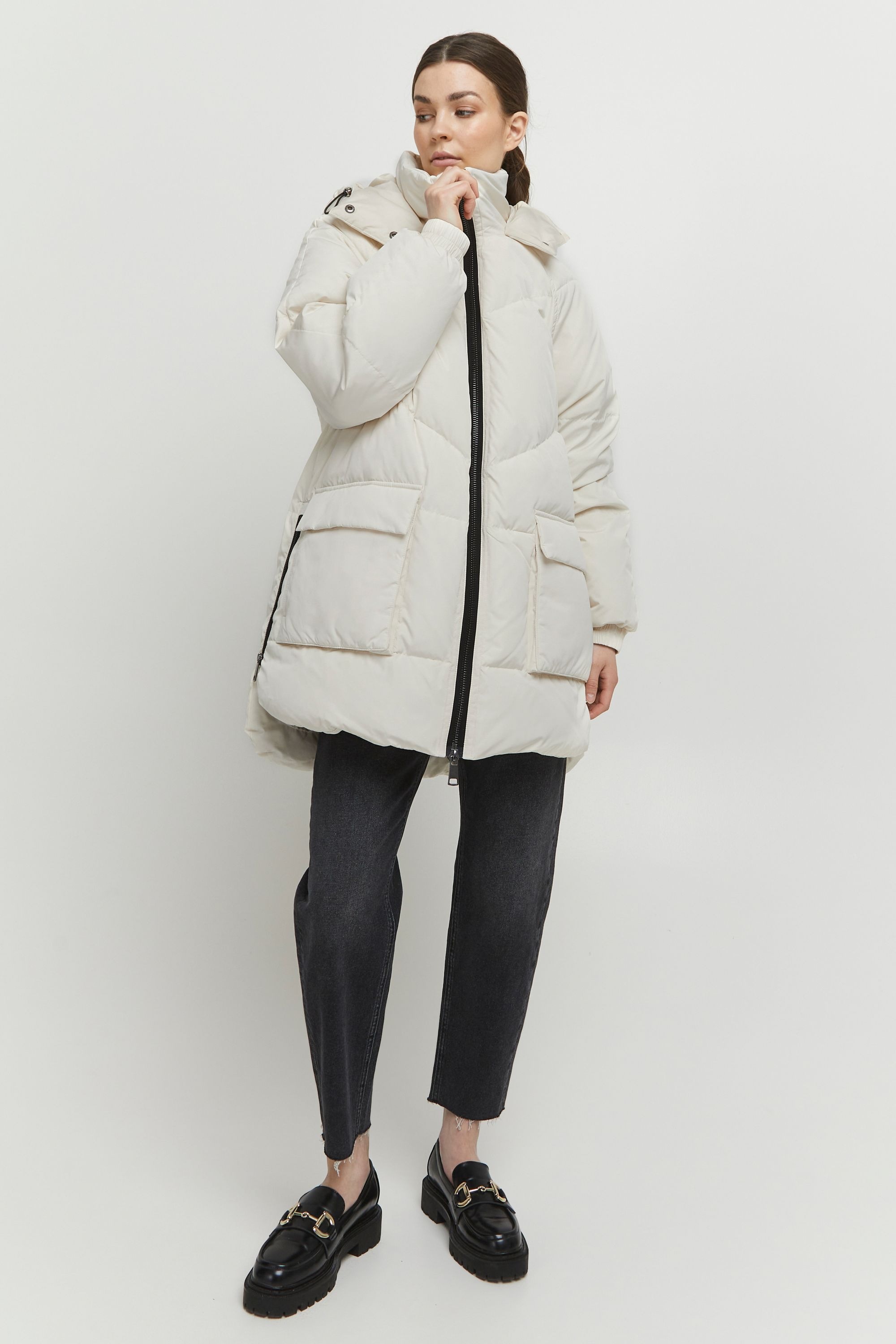b.young Winterjacke »Winterjacke BYCristel«, mit Kapuze