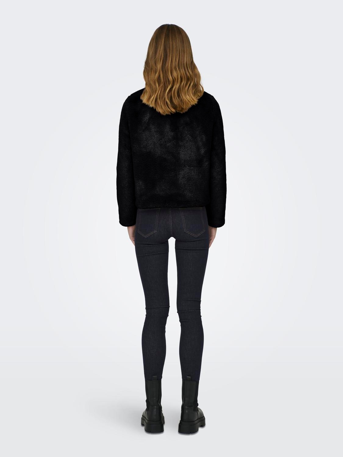 ONLY Fellimitatjacke »ONLNEWVIDA LIFE FAUX FUR JACKET OTW CC«, ohne Kapuze