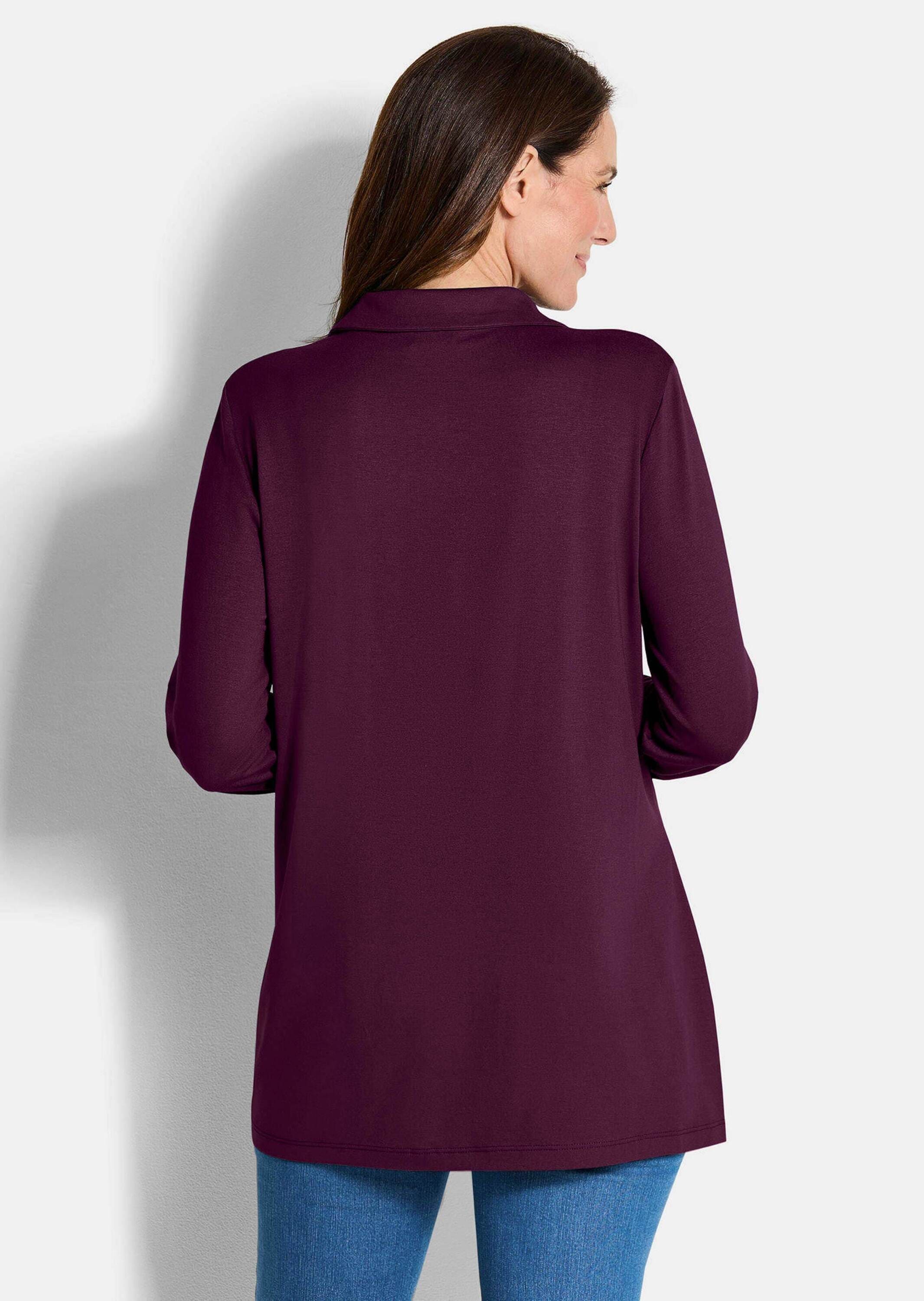 GOLDNER Langarmshirt »Tunika aus Viskose-Jersey«