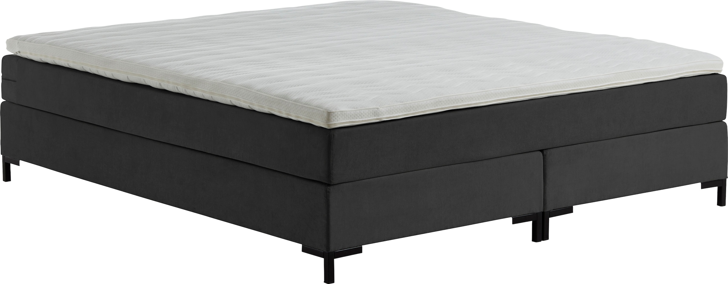 ATLANTIC home collection Boxspringbett »Romy«, ohne Kopfteil, frei im Raum stellbar