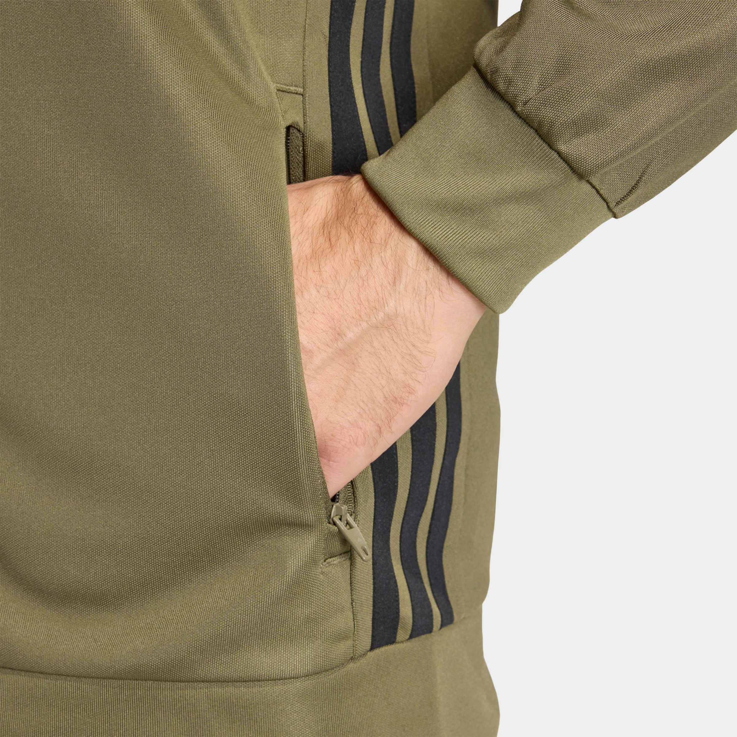 adidas Performance Trainingsjacke »WORKOUT ESSENTIALS ALL-SET 3-STREIFEN, GEWIRKTES MATERIAL«