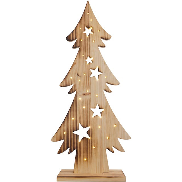 80 Batteriebetrieben Baum Holz«, Höhe LED Holz-Stehleuchte, cm, OTTO bei »Tannenbaum, aus bestellen näve ca. Weihnachtsdeko