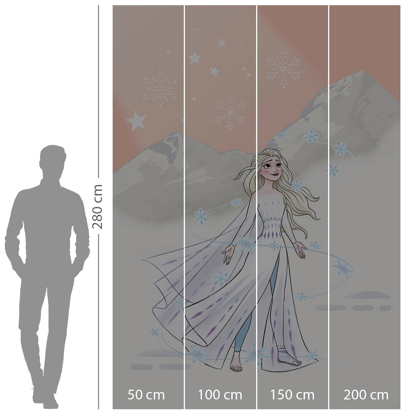 Komar Vliestapete »Frozen Winter Magic«, 200x280 cm (Breite x Höhe) kaufen  bei OTTO
