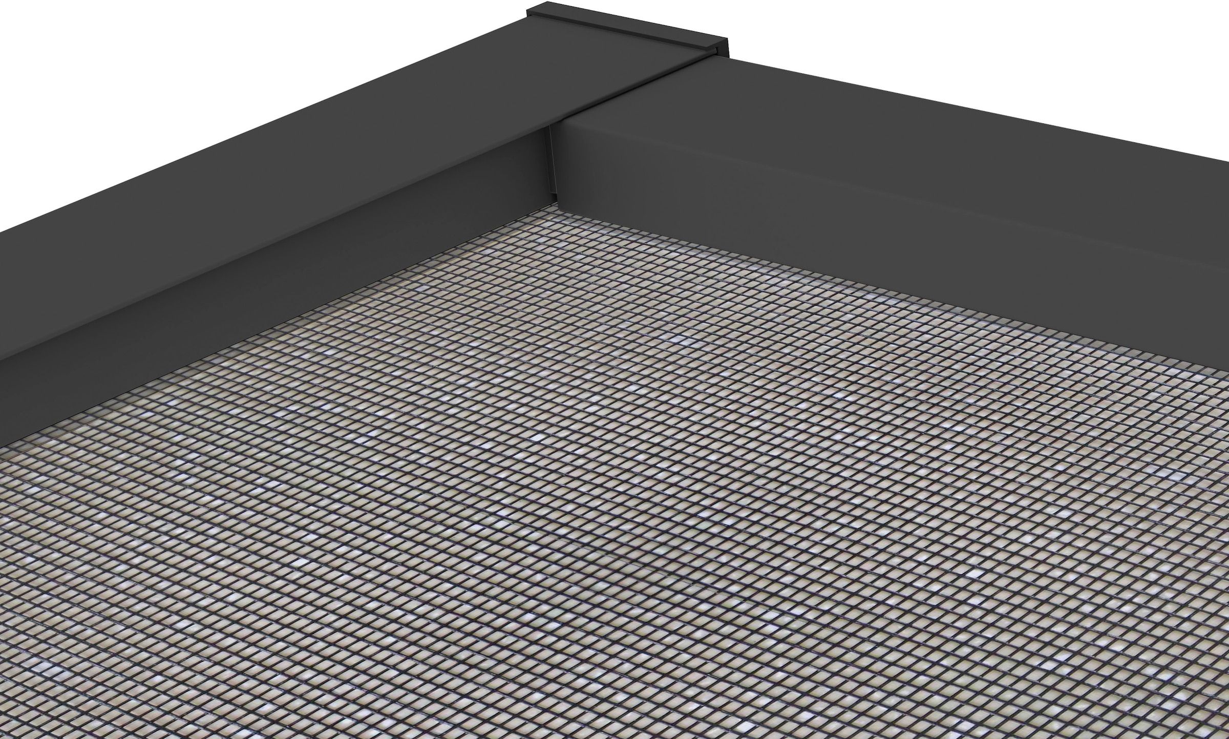 hecht international Insektenschutz-Fensterrahmen »MASTER SLIM«, anthrazit/anthrazit, BxH: 100x120 cm