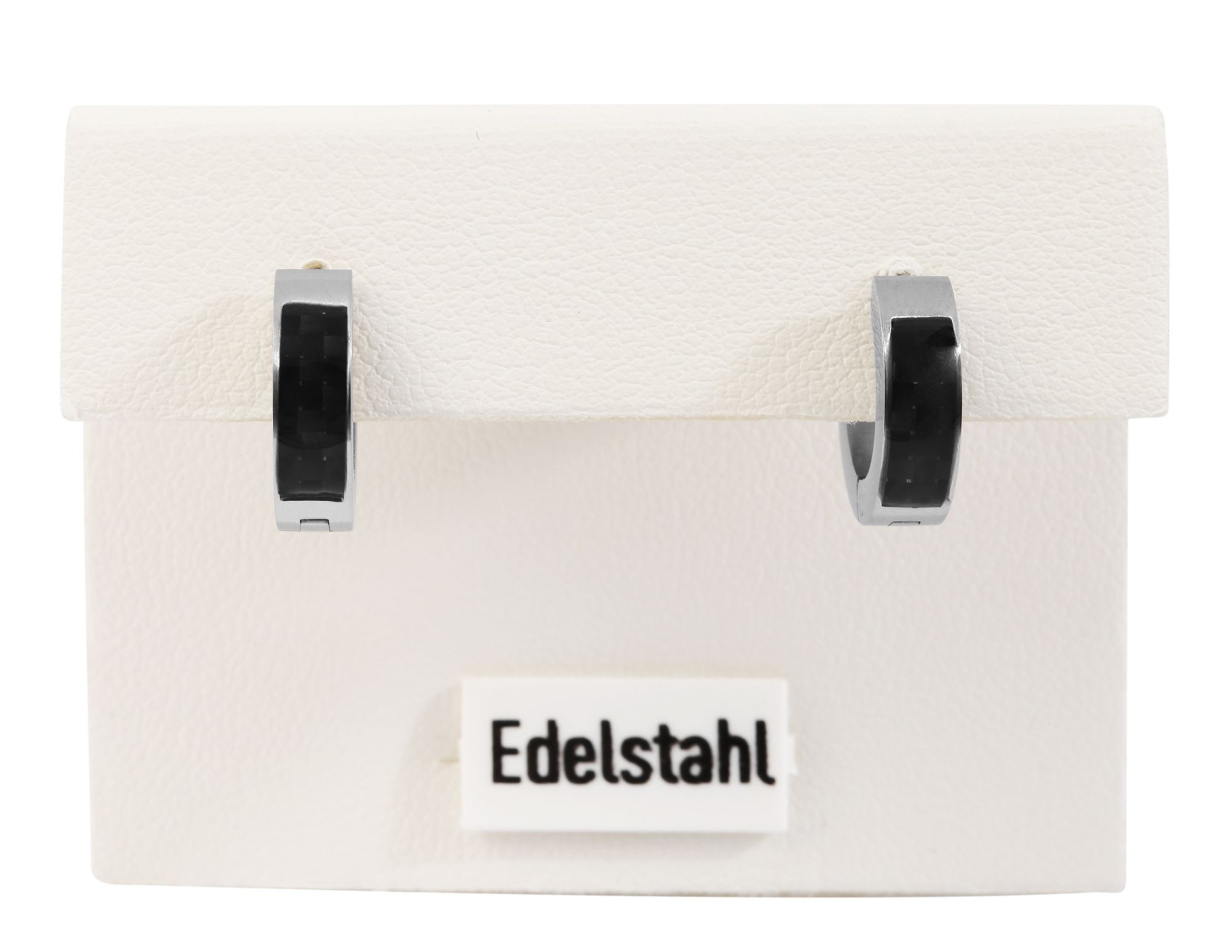 Adelia´s Paar Creolen »Unisex Ohrringe ¿ Creole aus Edelstahl«