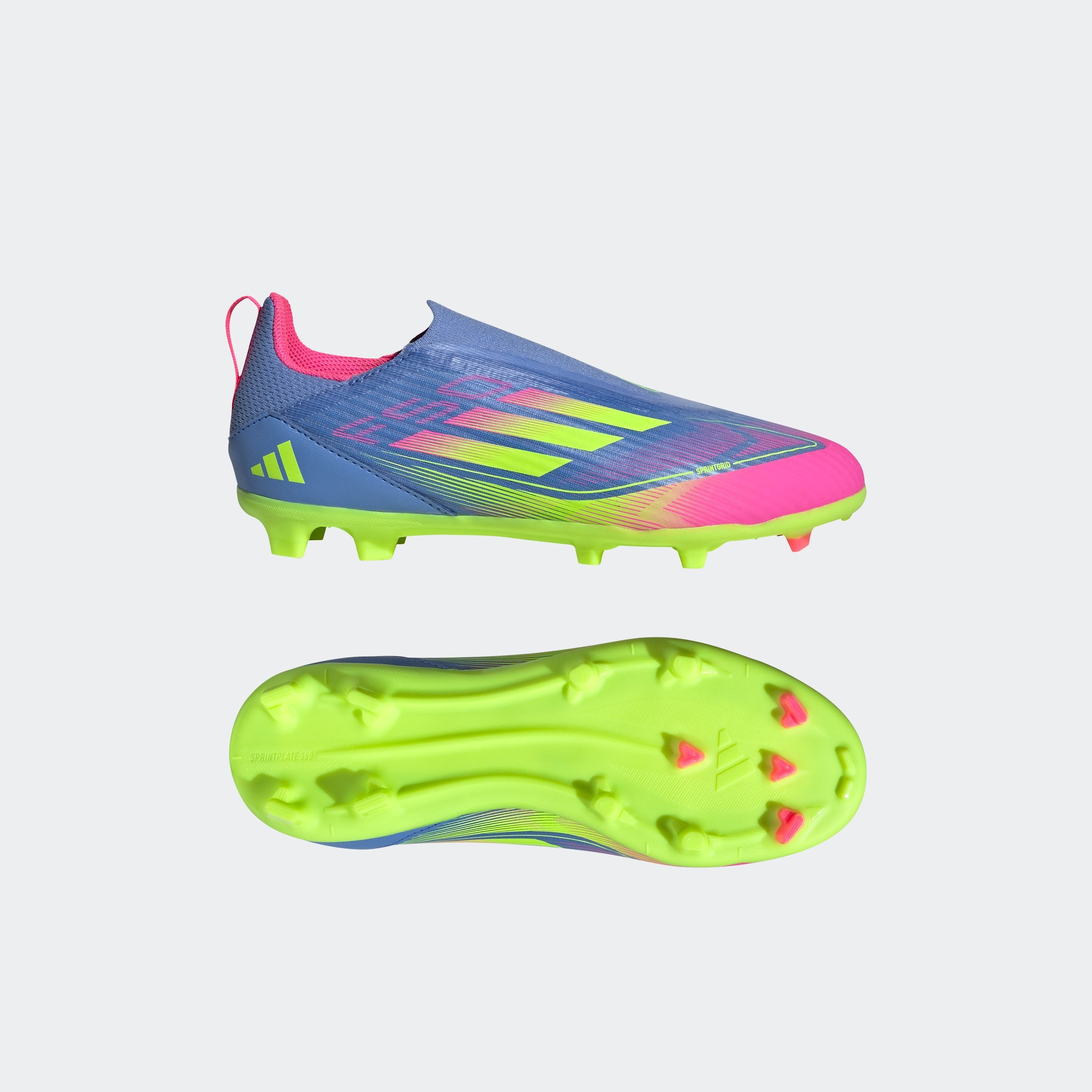 adidas Performance Fußballschuh »F50 LEAGUE LACELESS KIDS FG/MG«
