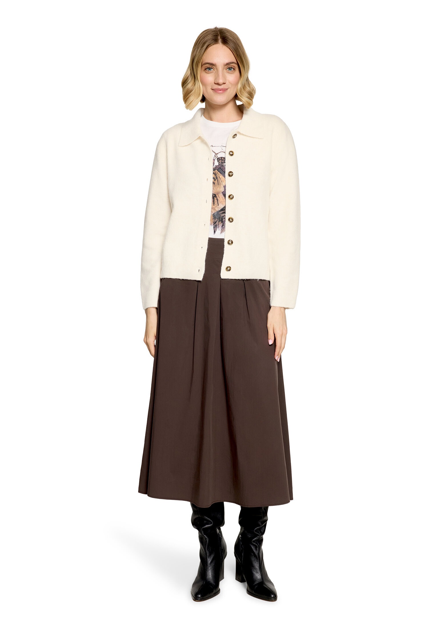 Cartoon Cardigan »Strick-Cardigan mit Kragen«