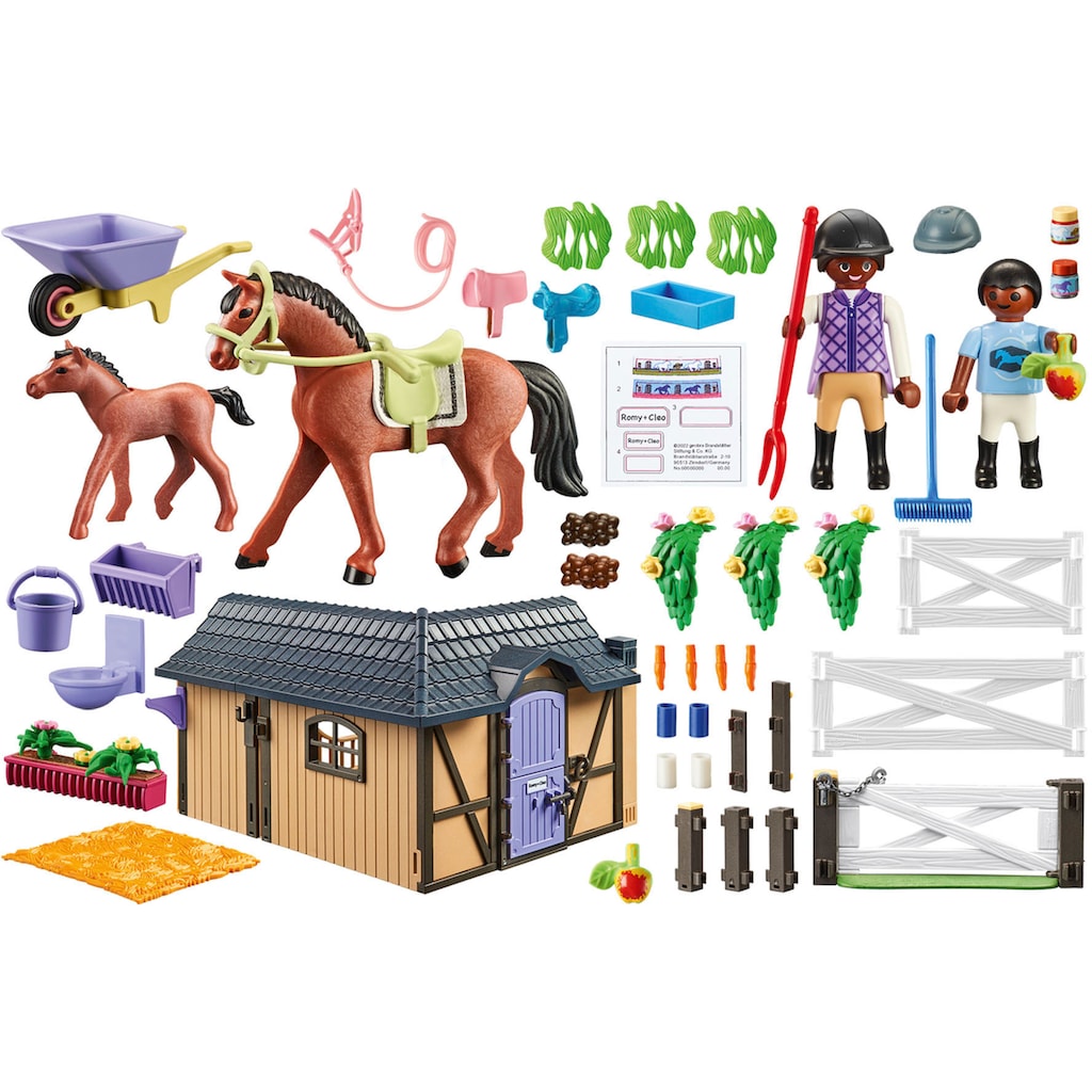 Playmobil® Konstruktions-Spielset »Reitstall (71238), Country«, (136 St.), Made in Germany