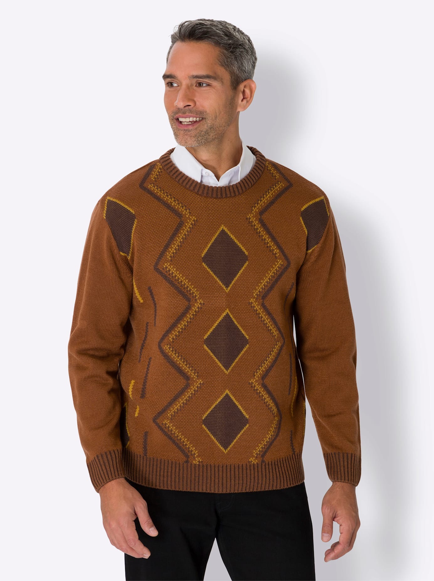 Classic Rundhalspullover »Rundhals-Pullover«