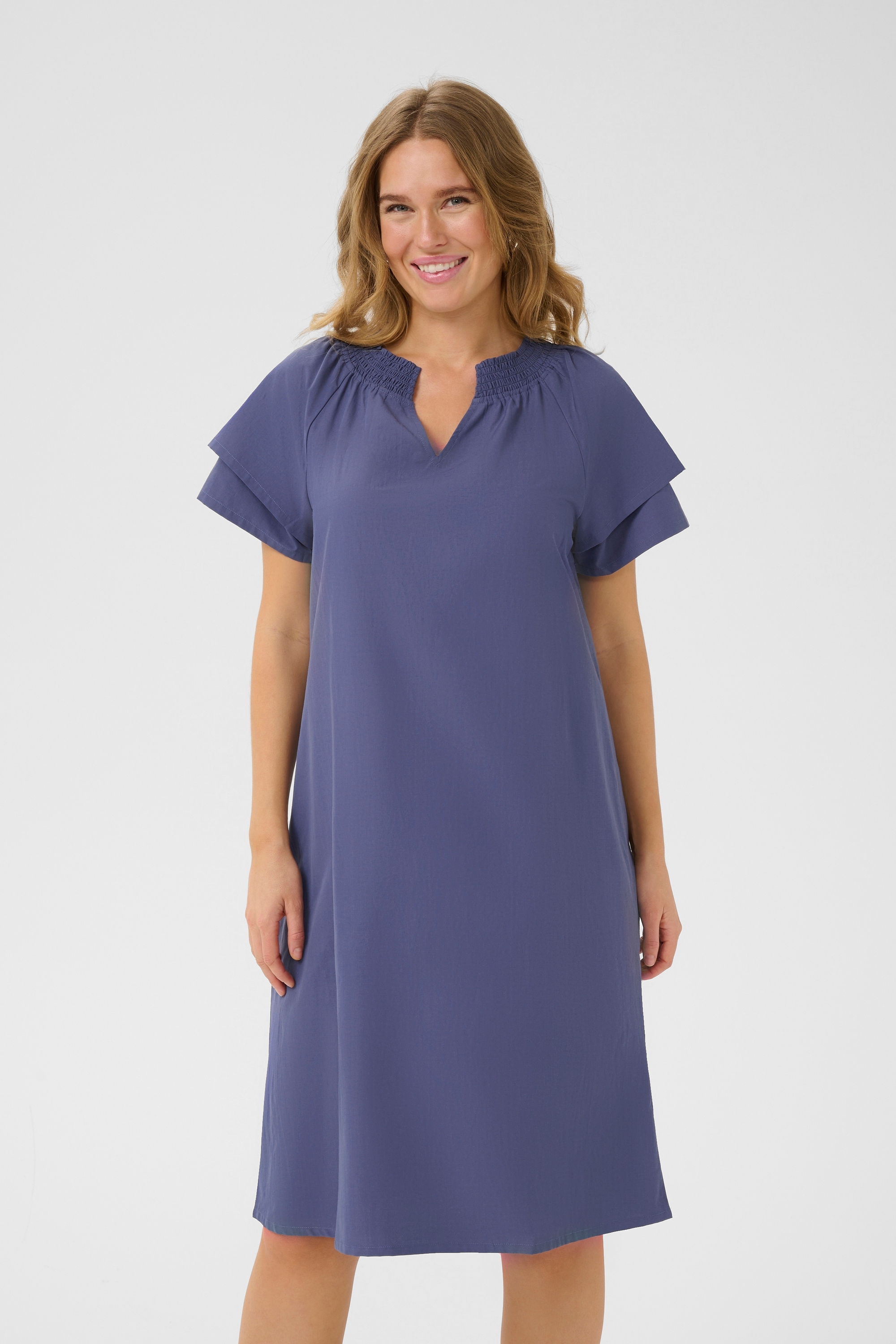 KAFFE Midikleid »Kleid KAyrsa«