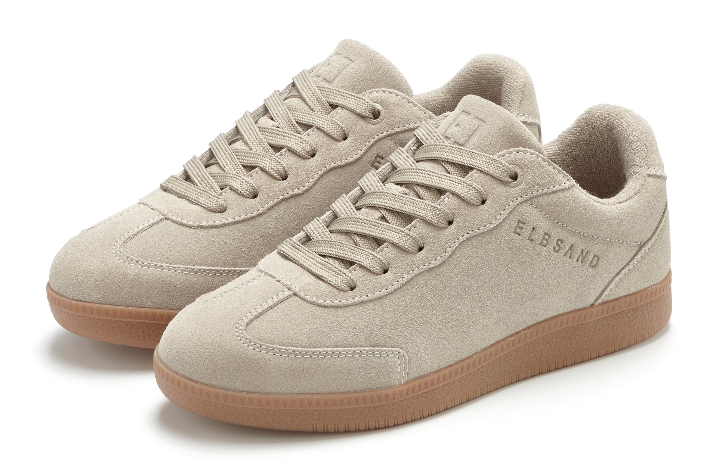 Elbsand Sneaker »Freizeitschuh, Schnürschuh, Turnschuh, Retro Sneaker, Lederschuh«  Ledersneaker, Schnürhalbschuh aus Leder im modernen Retro Look