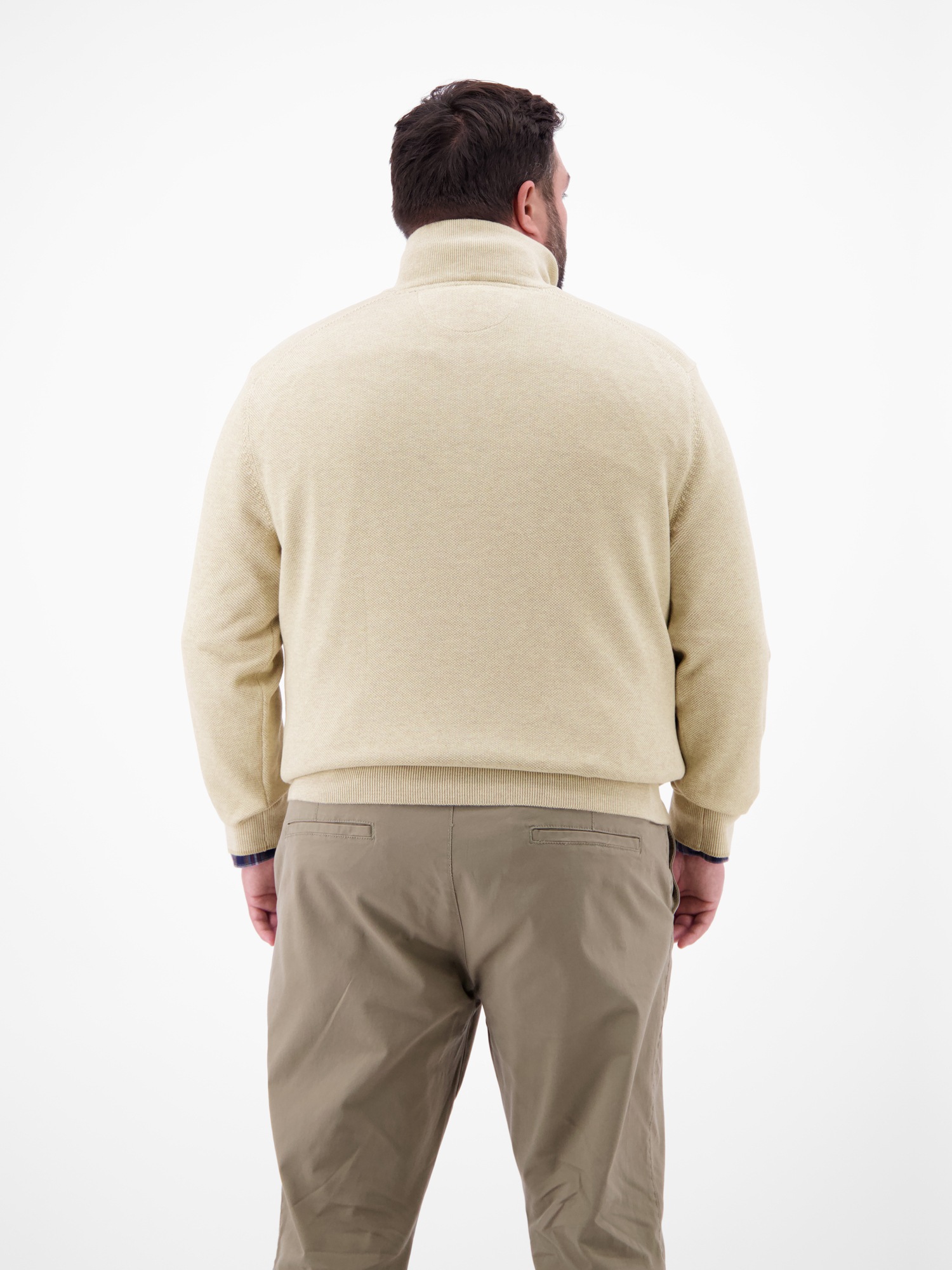 LERROS Troyer »Herren Stricktroyer in lebendiger Optik«