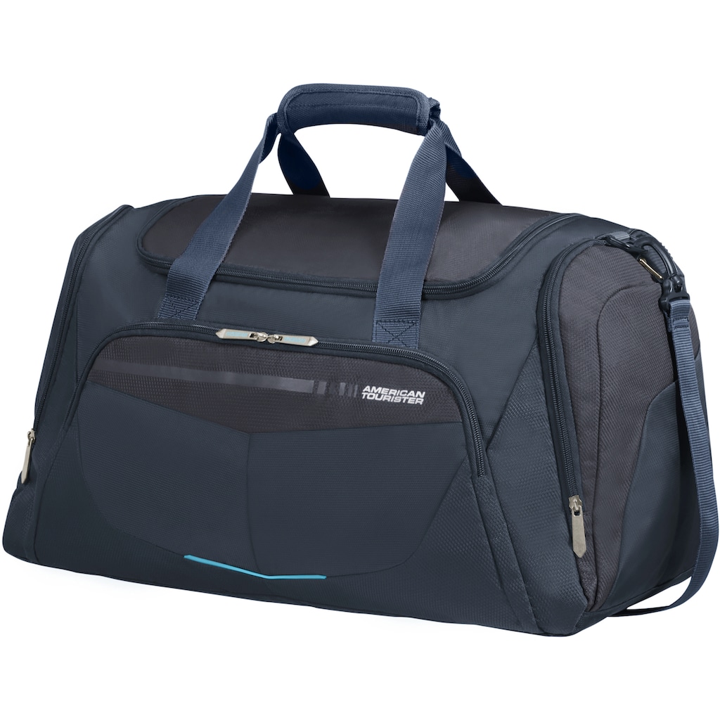 American Tourister® Reisetasche »Summerfunk«, Handgepäcktasche Reisegepäck mit Trolley-Aufsteck-System