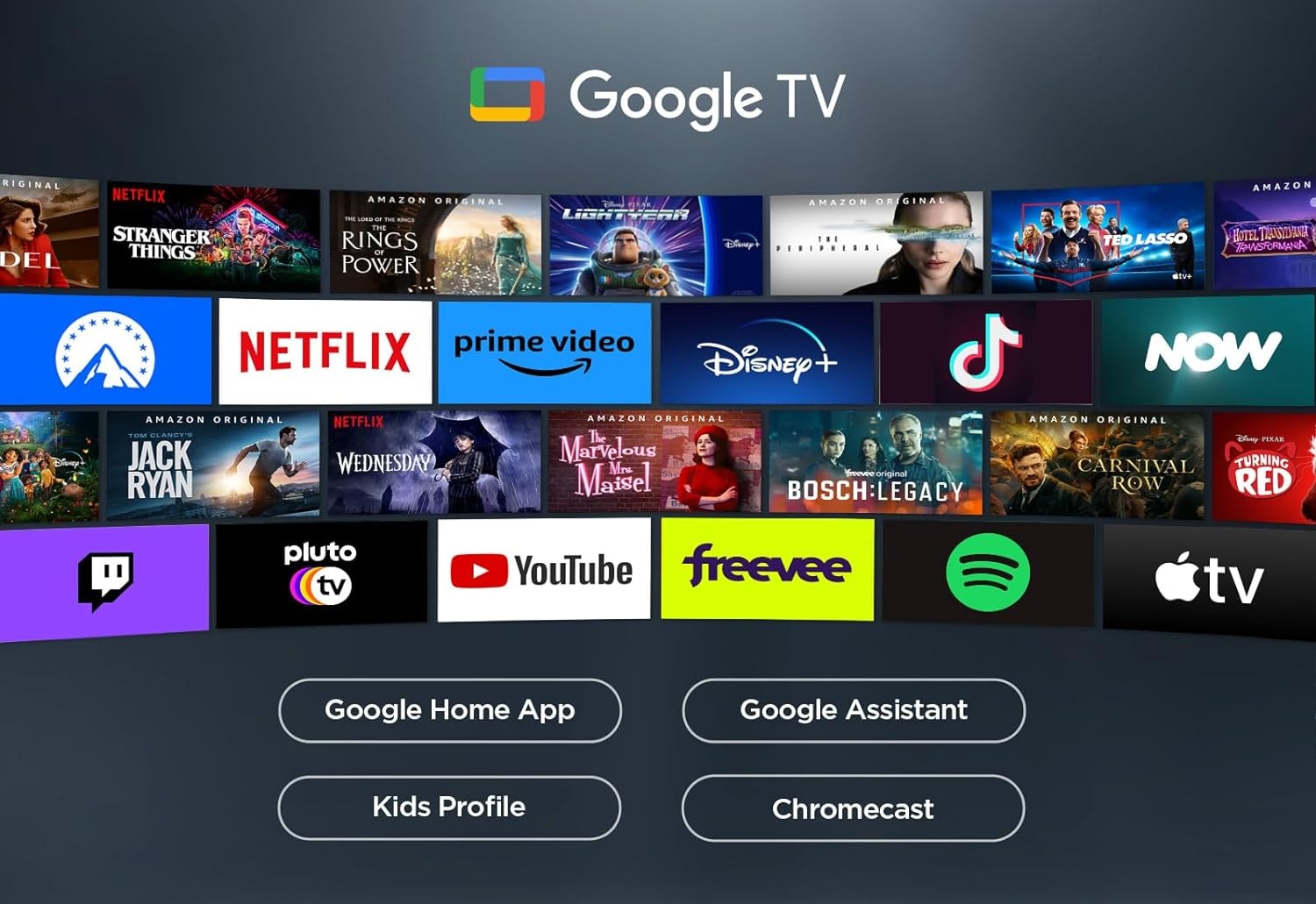 TCL Mini-LED-Fernseher »65C803GX1«, 4K Ultra HD, Google TV-Smart-TV, Dolby Vision, Apple TV, Multi-HDR, 144 Hz