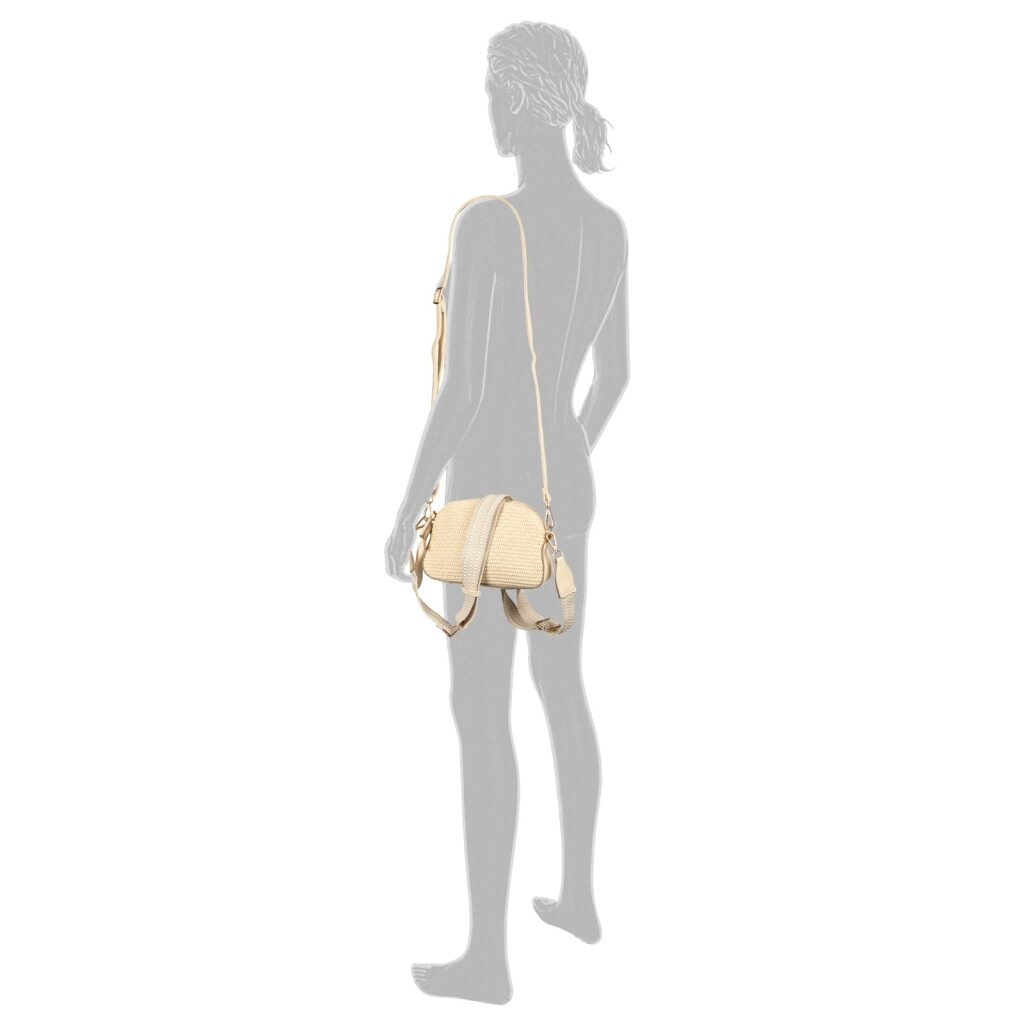 Gabor Handtasche »Ophelio« Damen Umhängetasche, Schultertasche in Bastoptik