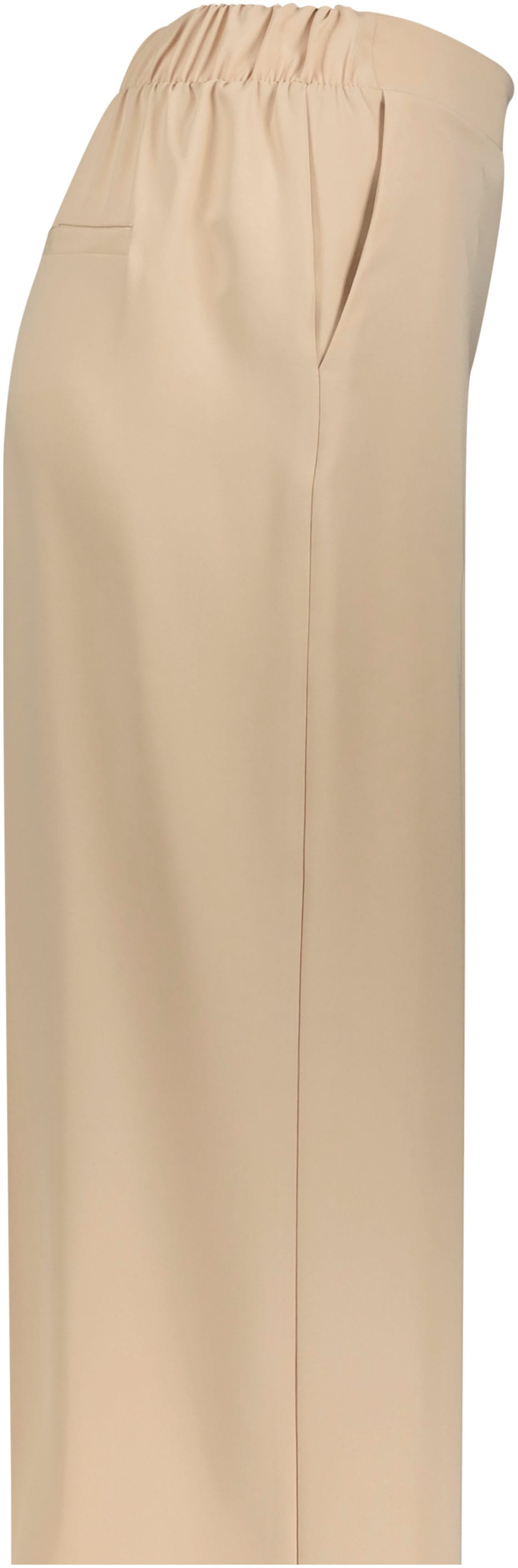 IMPERIAL Bundfaltenhose, in fließender Form mit Gummibund am Rücken