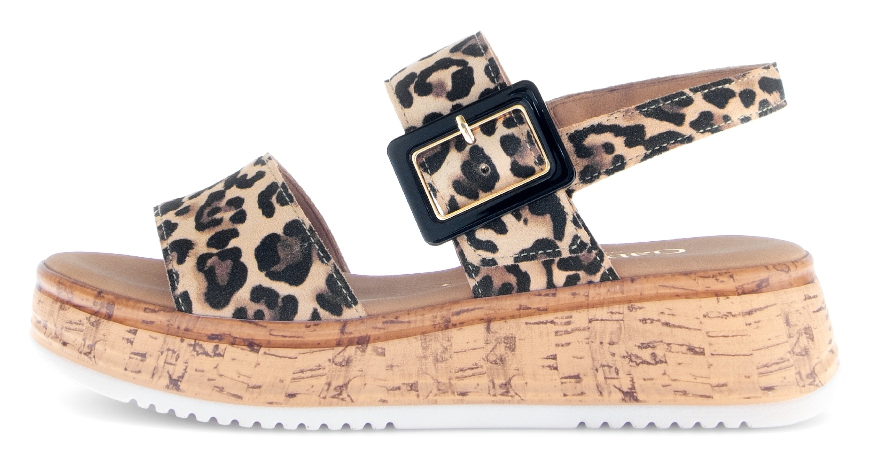 Gabor Plateausandaletten »RHODOS«, Keilabsatz, Sommerschuh in bequemer Schuhweite G (= weit)