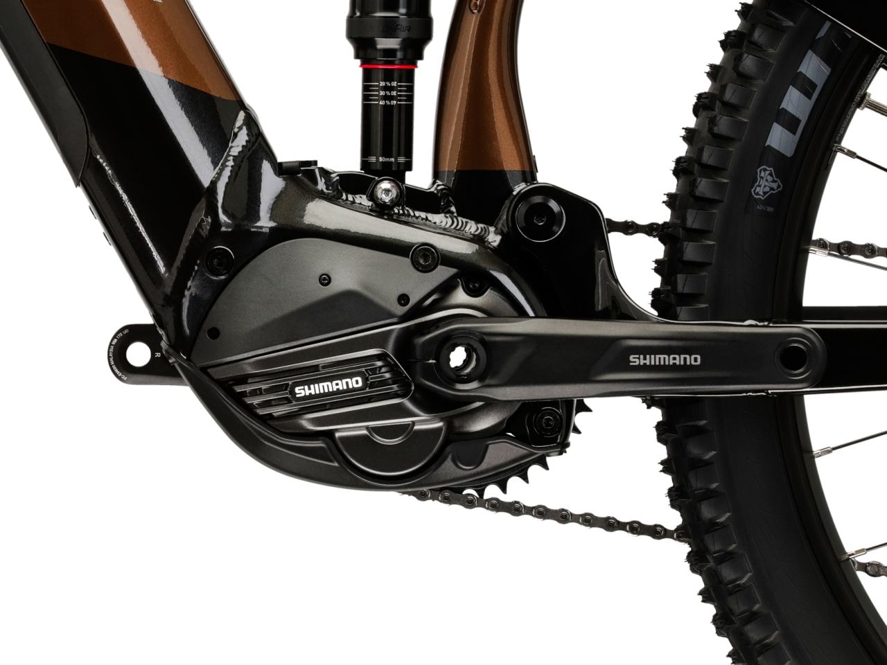 Kross »E-MTB Fully 29" Grist Boost 3.0 braun 12 Gänge - Shimano Mittelmotor« 12 Gang Shimano DEORE SLX M7100 Schaltwerk Kettenschaltung Mittelmotor 250 W SHIMANO 36 V/250 W, Mittelmotor EP800