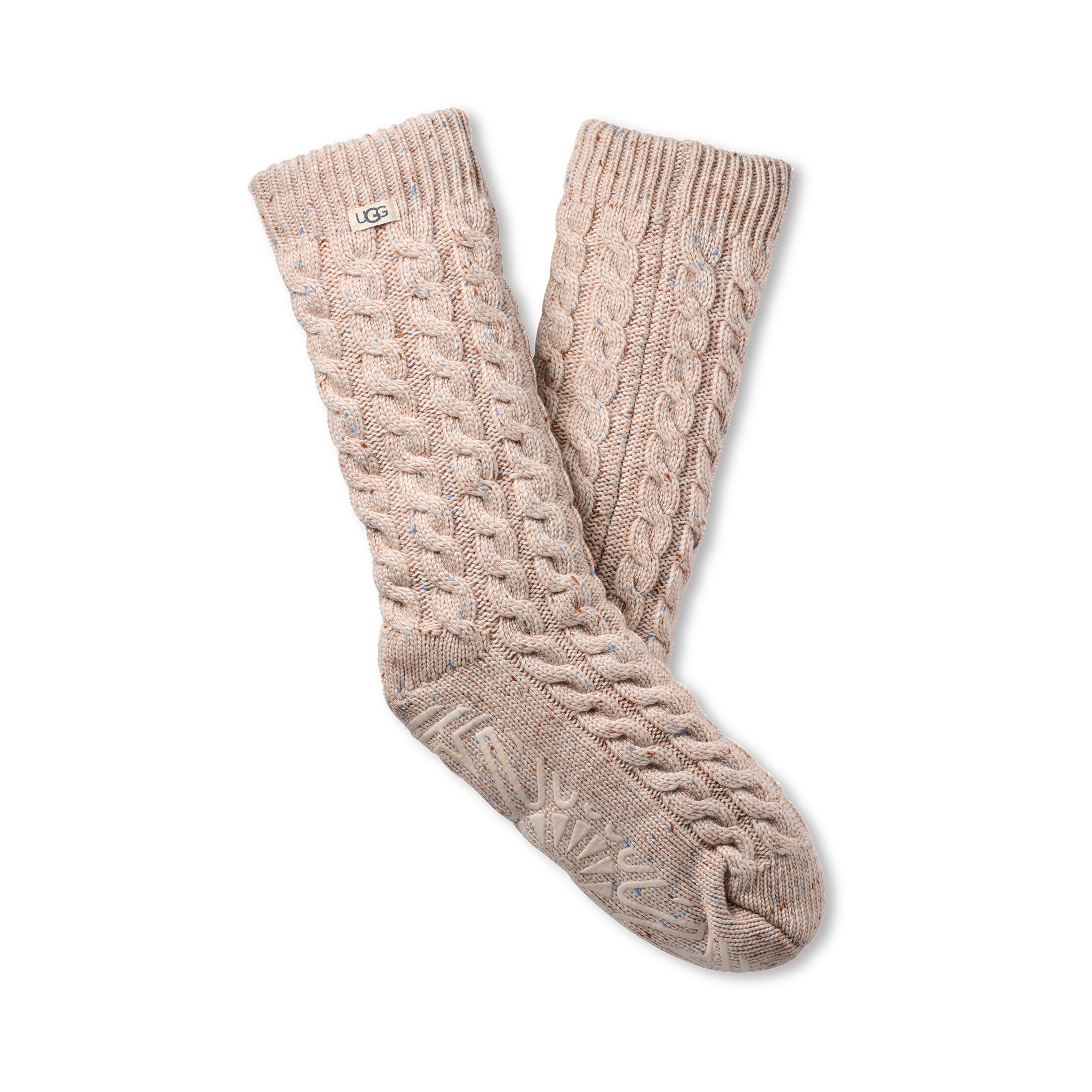 UGG Arbeitssocken »Elowyn Cable Knit Fleece Lined«, (1 Paar), Regular fit