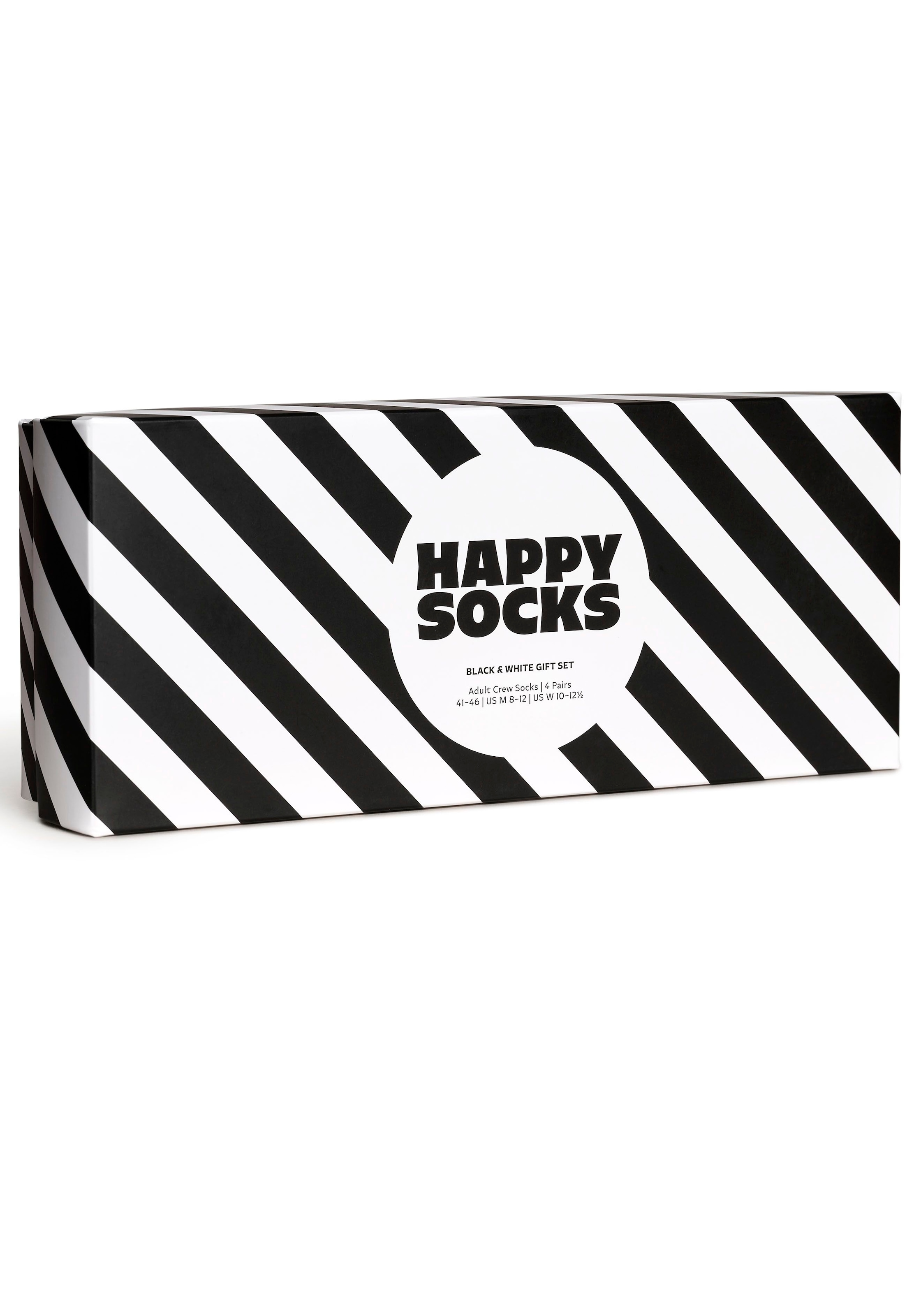 Socks Socks OTTO Black & (Packung, Set Paar), White 4 kaufen bei Gift Classic Happy Socken,