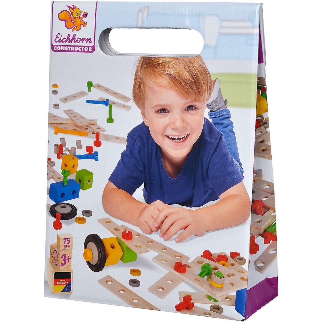 Eichhorn Konstruktionsspielsteine »Constructor Tuning Set, 75-tlg.«, (75 St.)