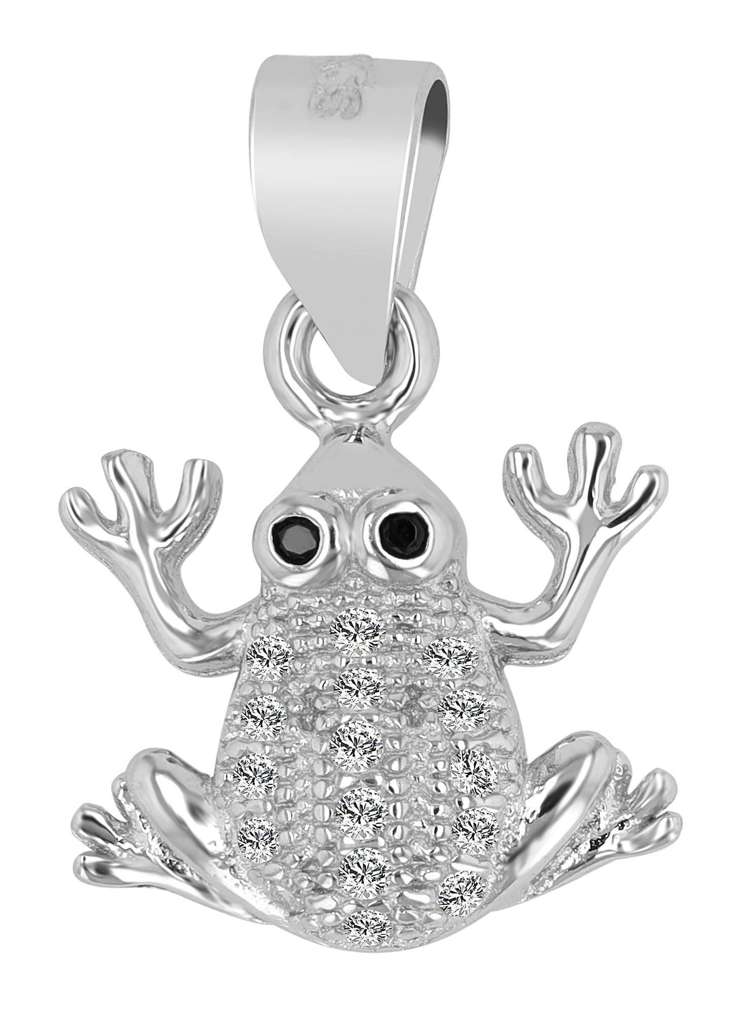 Adelia´s Kettenanhänger »Damen Anhänger aus 925 Silber mit Zirkonia«