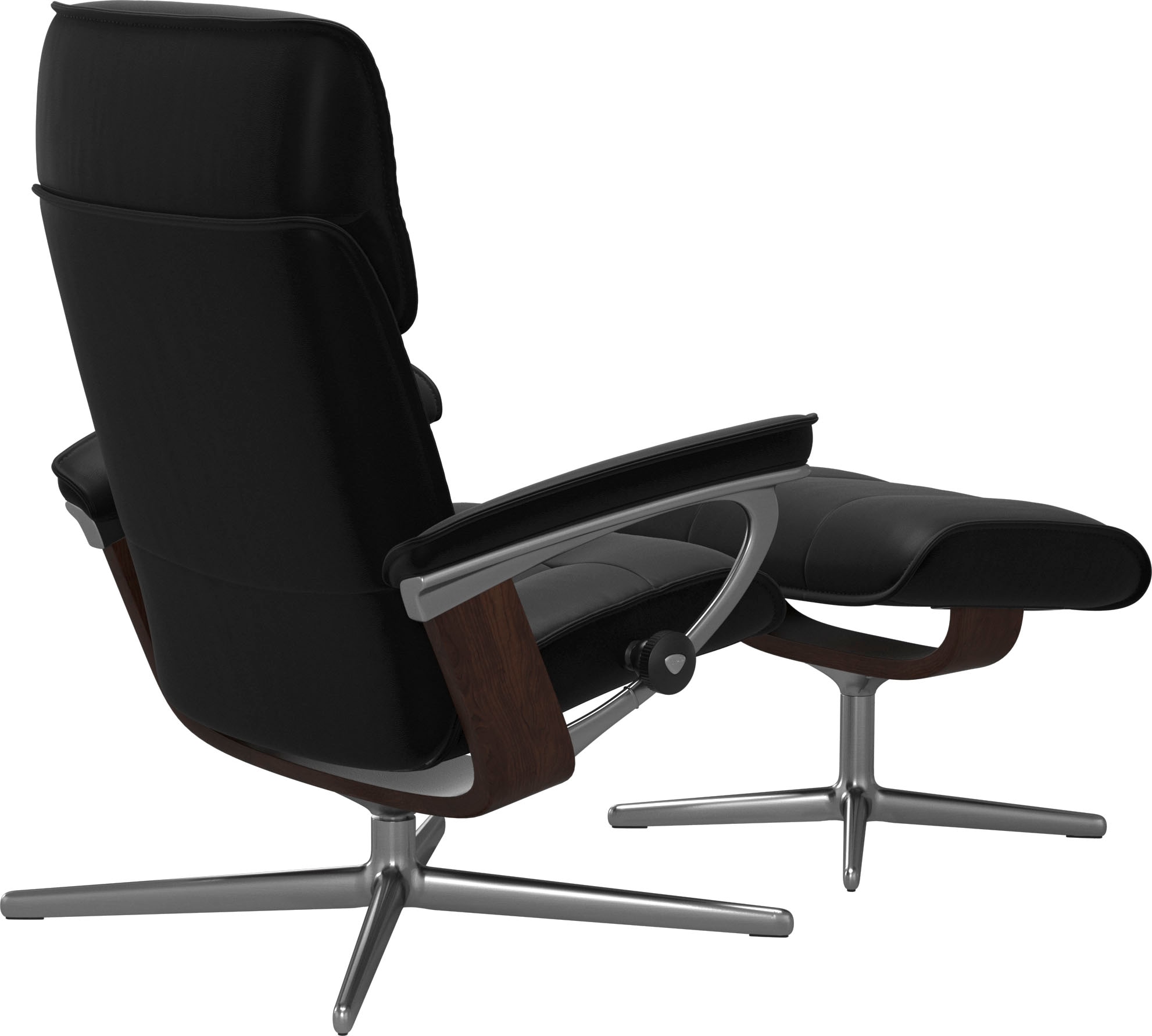 Stressless® »Admiral« mit Cross Base, Größe M & L, Holzakzent Braun