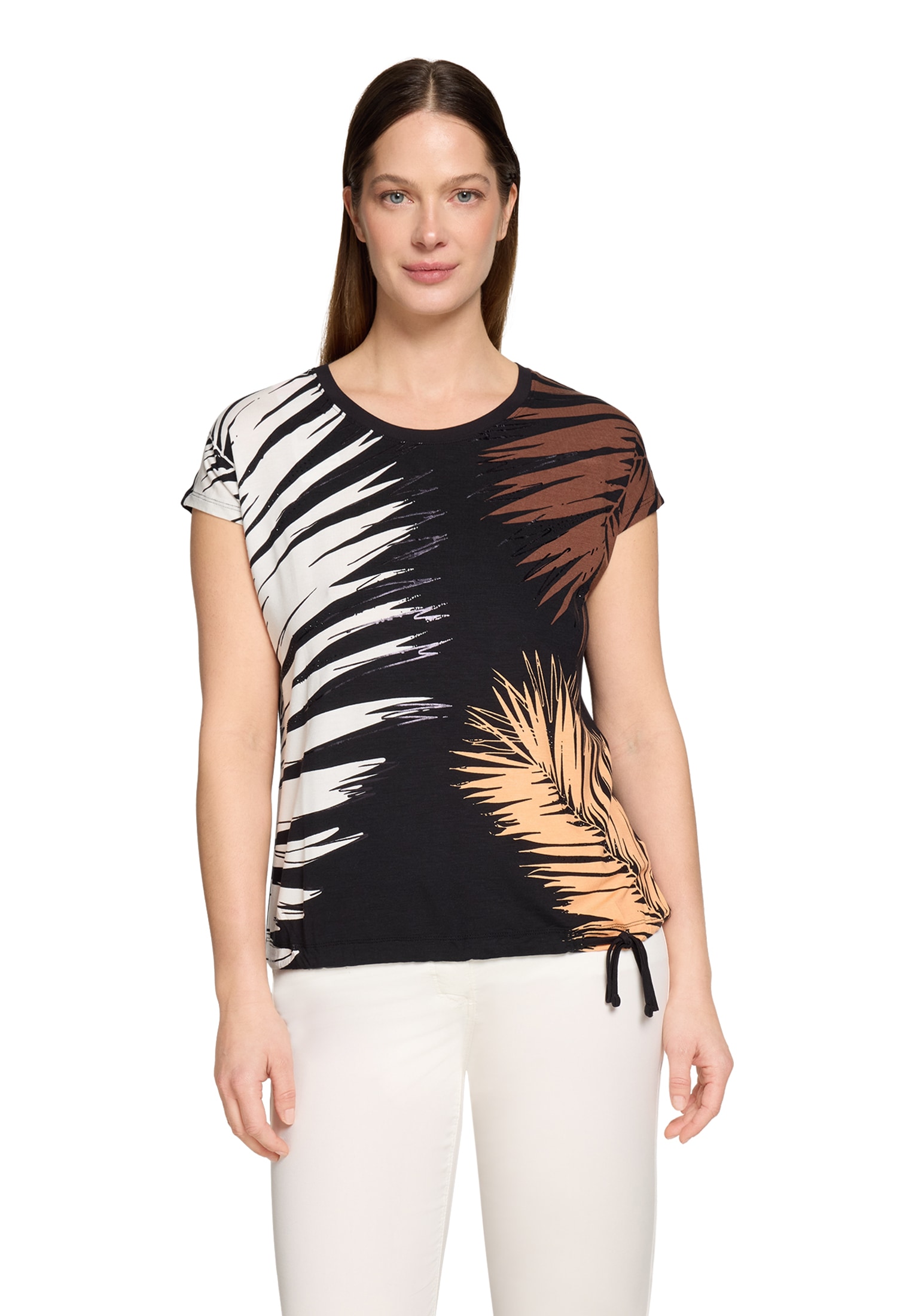 Betty Barclay Rundhalsshirt »Casual-Shirt mit Tunnelzug«