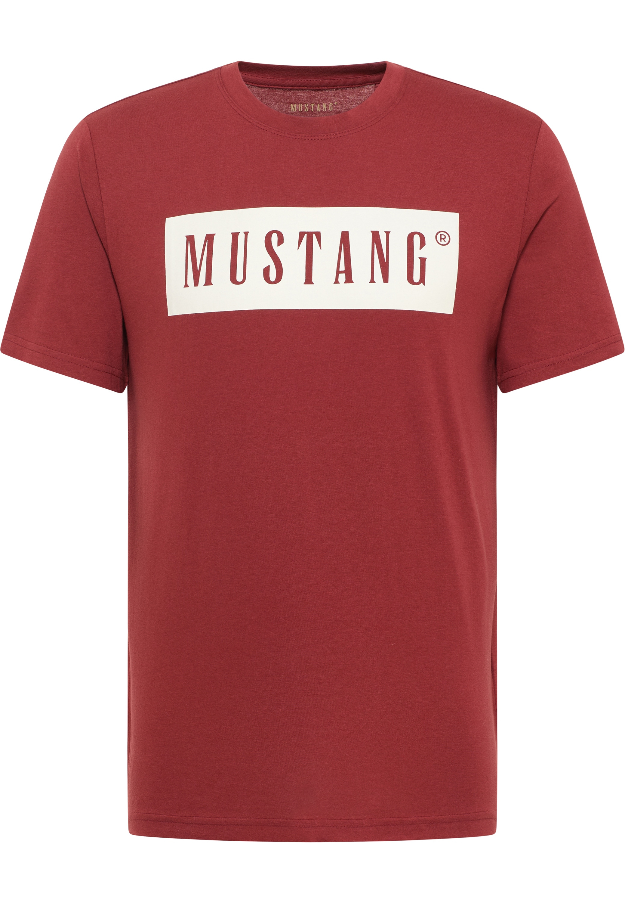 MUSTANG Kurzarmshirt »Mustang Print-Shirt« online bestellen bei OTTO