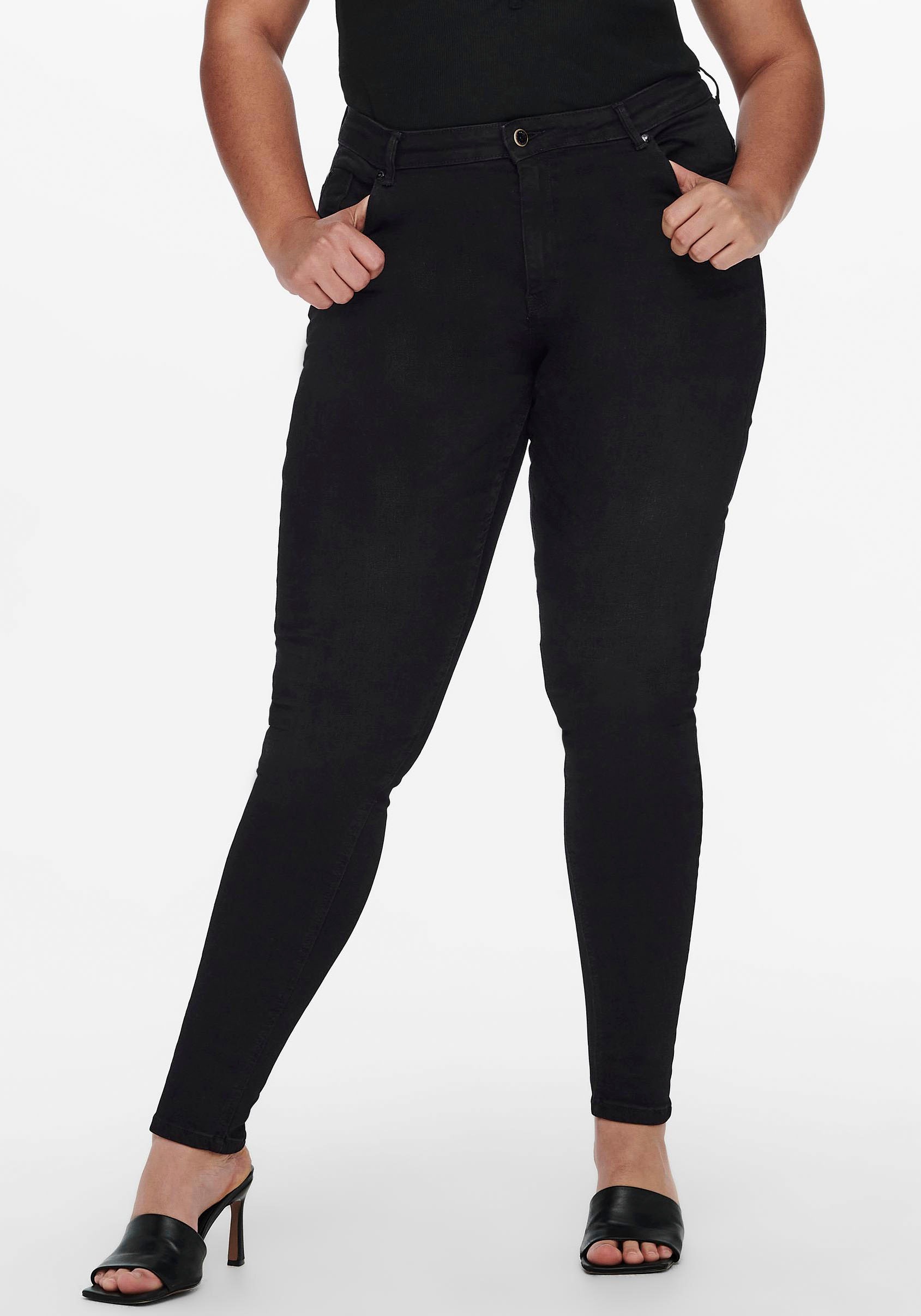 ONLY CARMAKOMA Skinny-fit-Jeans »CARLAOLA HW SK JNS«, High Waisted
