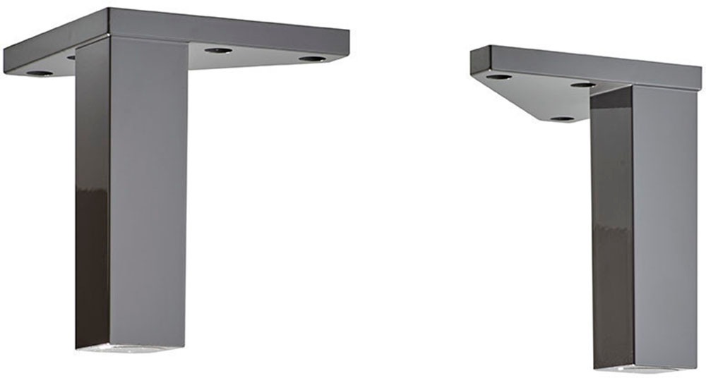 Saphir Badmöbel-Set »Quickset 3-teilig, Waschbeckenunterschrank mit LED-Spiegel« 3 Stk. tlg.