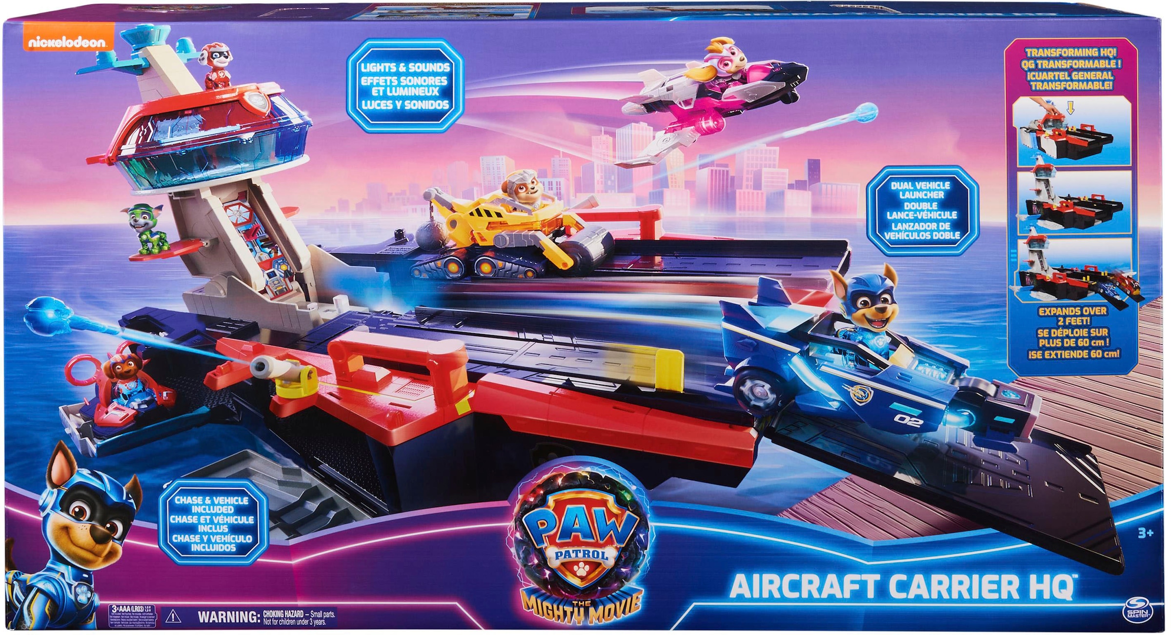 Spin Master Spielwelt »Paw Patrol - Movie II - Marine Hauptquartier«