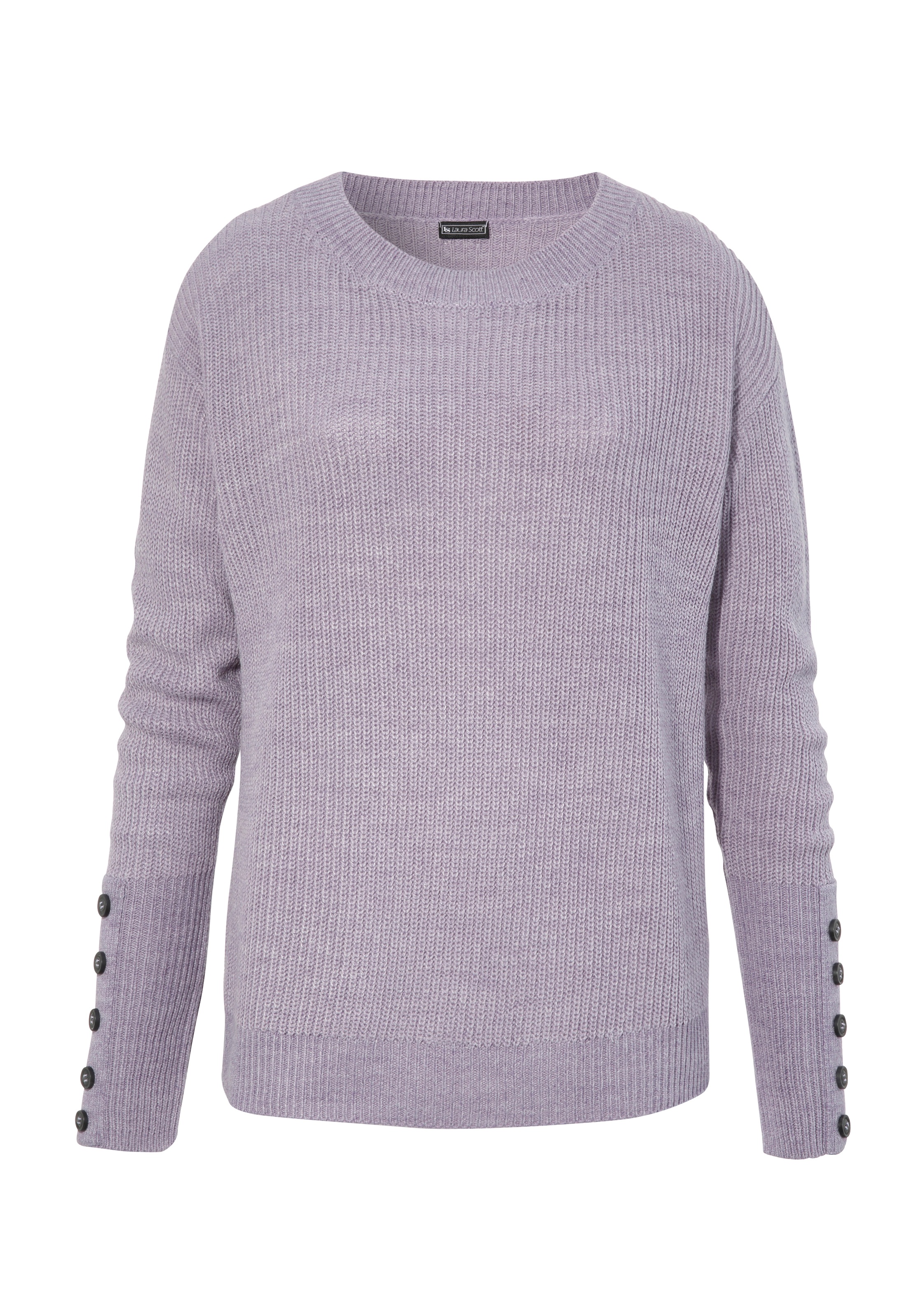 Laura Scott Strickpullover, mit Zierknöpfen