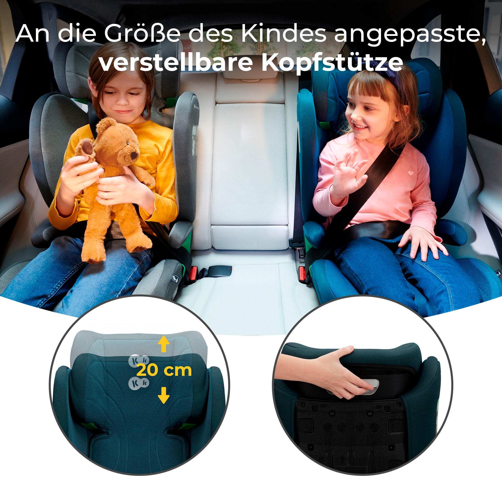 Kinderkraft Autokindersitz »JUNIOR FIX 2 i-Size« Klasse II / III (15-36 kg)