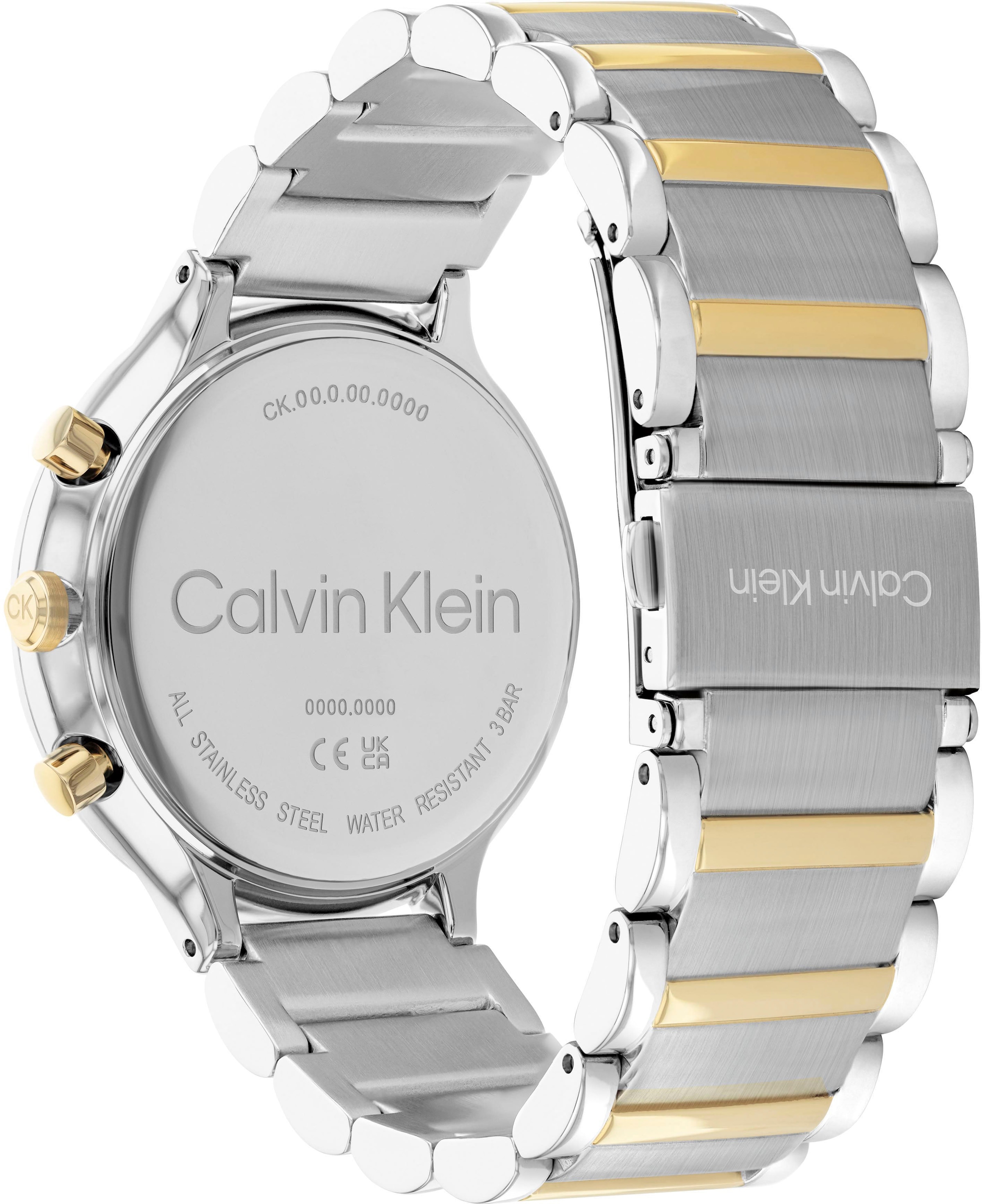 Calvin Klein Multifunktionsuhr »SPORT, 25200239«, Quarzuhr, Armbanduhr, Damenuhr, Datum, 12/24-Stunden-Anzeige
