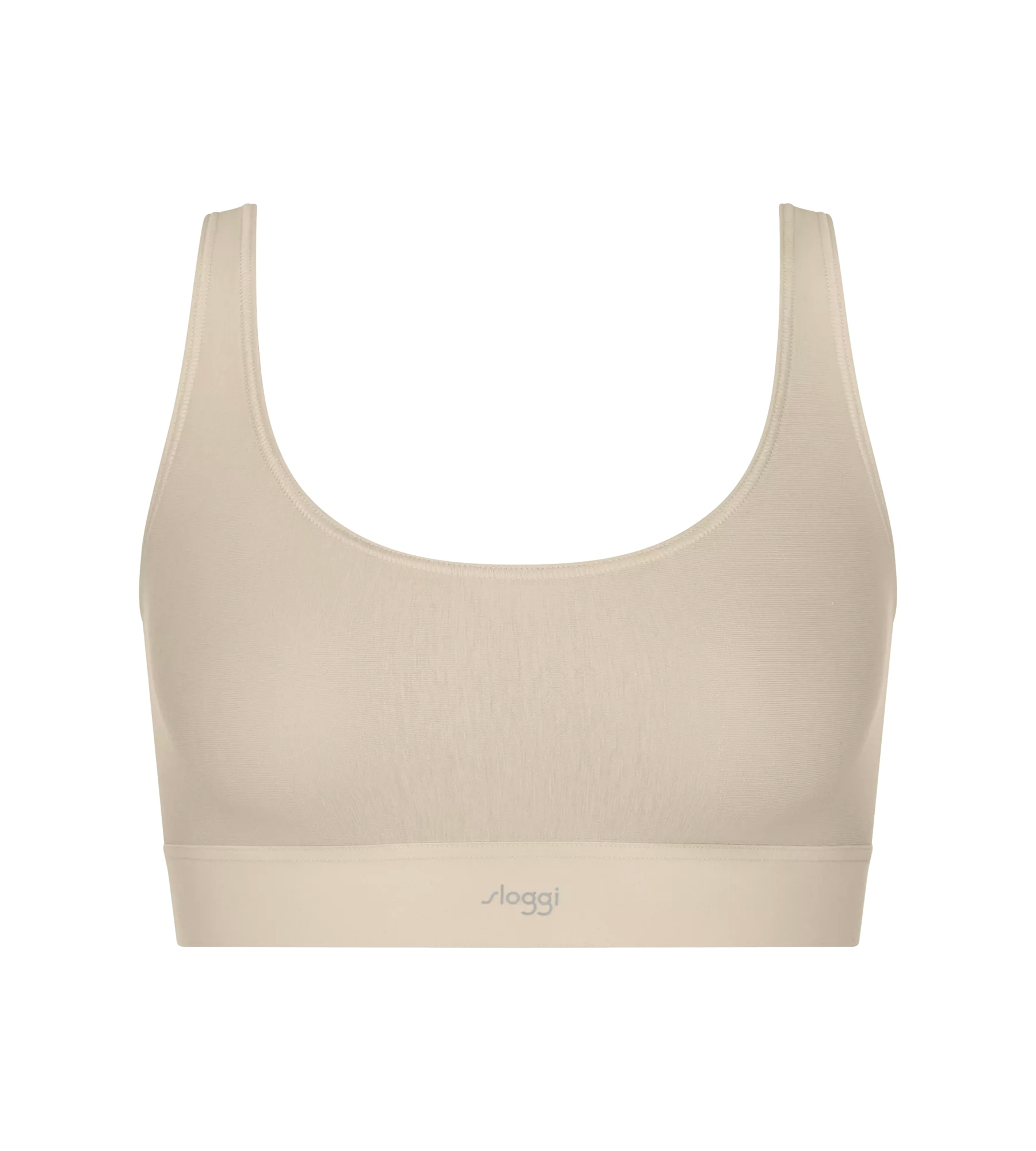 sloggi Bustier »EVER Ease« temperaturausgleichend, Baumwolle, U-Ausschnitt, atmungsaktiv