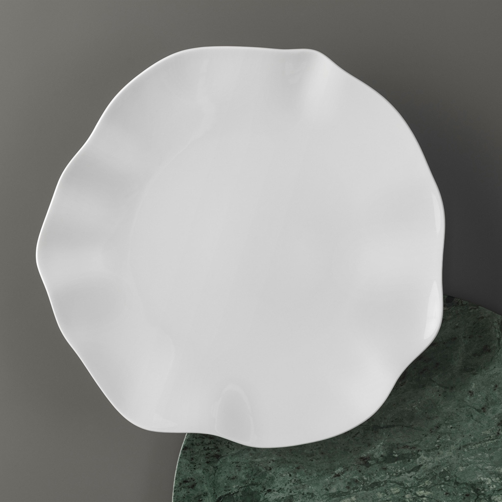 Villeroy & Boch Speiseteller »Speiseteller Pura ø 27,2 cm 6er Set weiß« Spülmaschinenfest, Mikrowellensicher